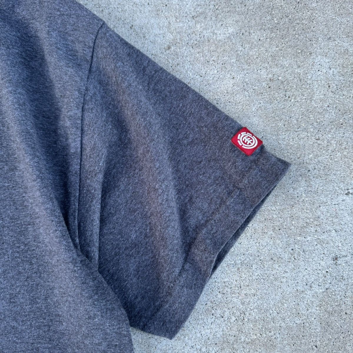 Element × Independent Truck Co. × JNCO Vintage 90s Grey And Red Element Skater Graphic Tee Large Size US L / EU 52-54 / 3 - 5 Thumbnail