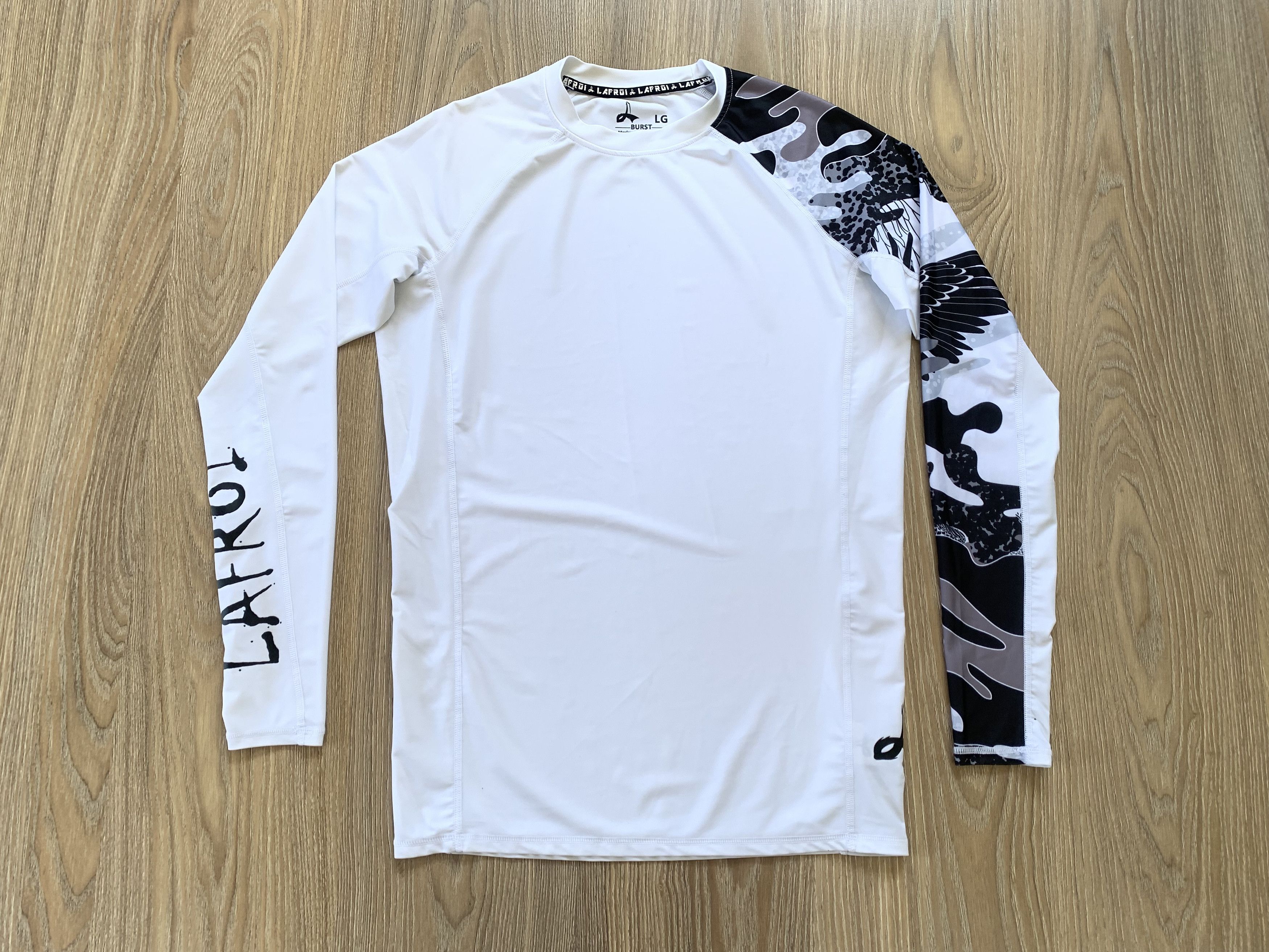 Other LAFROI Men's Long Sleeve UPF 50+ Compression Rash Guard Size US L / EU 52-54 / 3 - 2 Thumbnail