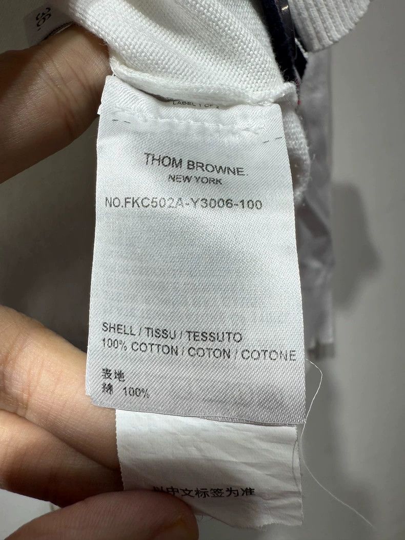 Thom Browne Thom browne 23 white puppy four-bar cardigans jacket 2503-N Size XS / US 0-2 / IT 36-38 - 8 Thumbnail