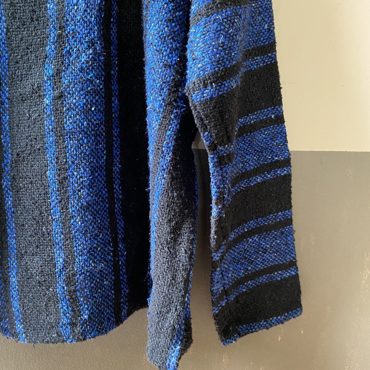 Vintage Blue Striped Baja Hoodie Pullover Size US M / EU 48-50 / 2 - 11 Thumbnail
