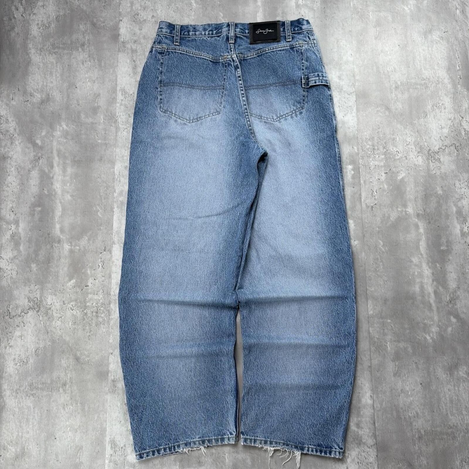 JNCO × Sean John × Vintage SEAN JOHN Y2K CRAZY BAGGY PATCHWORK