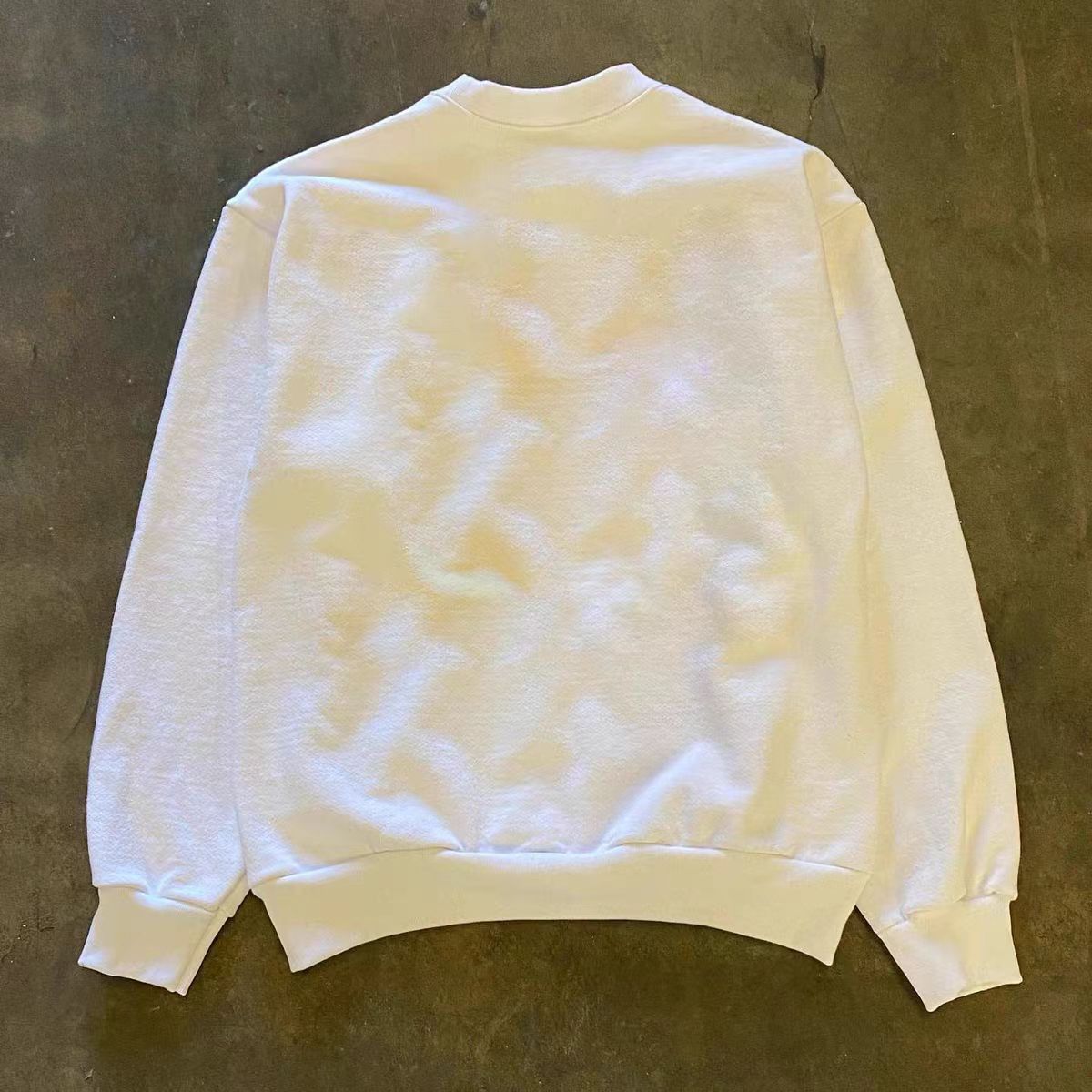 Designer × Japanese Brand White casual retro chair print cotton sweatshirt Size US L / EU 52-54 / 3 - 2 Thumbnail