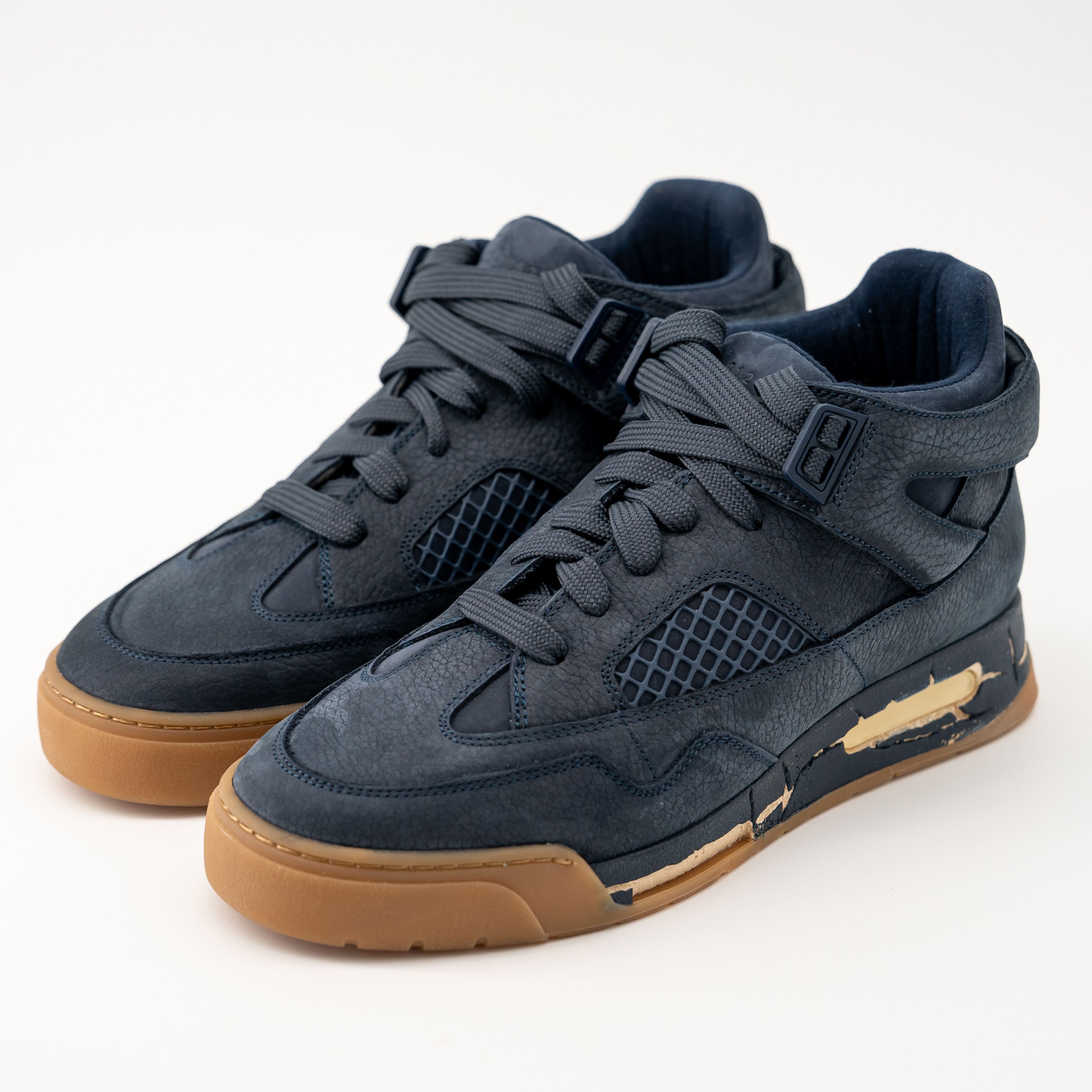 MAISON MARGIELA DDSTCK ヌバック&ペブル加工レザー スニーカー ☆Maison Margiela☆DDSTCK LOW TOP Sneaker☆ベージュ