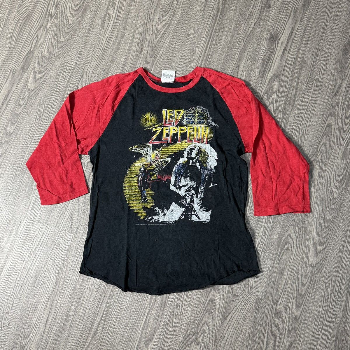 Led Zeppelin Led Zeppelin Raglan 2005 Size US S / EU 44-46 / 1 - 2 Thumbnail