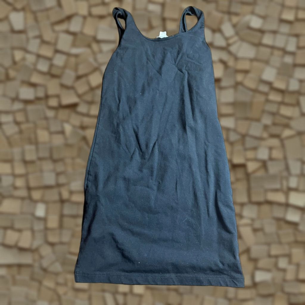 Forever 21 FOREVER 21 Dress Women's Size Small Black Bodycon Shirt Dress Sleeveless Casual Vintage No Size S / US 4 / IT 40 - 1 Thumbnail
