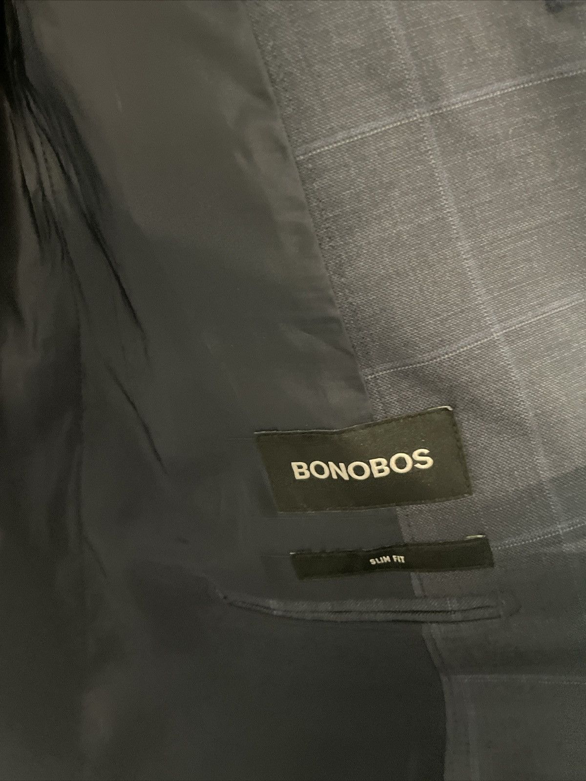 Bonobos Bonobos Suit Jacket Blazer Windowpane Size 40R - 5 Thumbnail