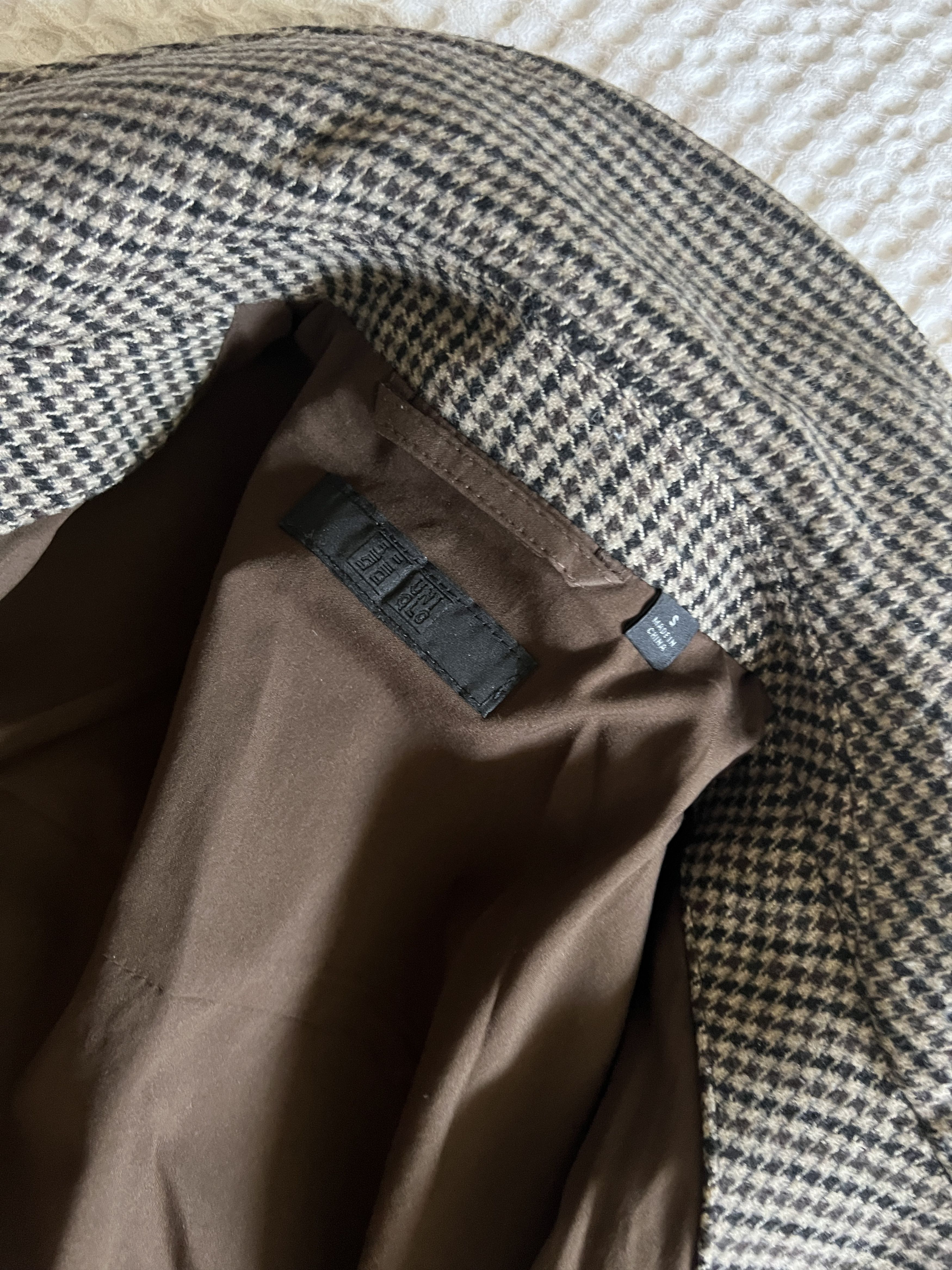 Uniqlo Uniqlo Winter Harris Tweed Style Jacket Mens S Size US S / EU 44-46 / 1 - 4 Thumbnail
