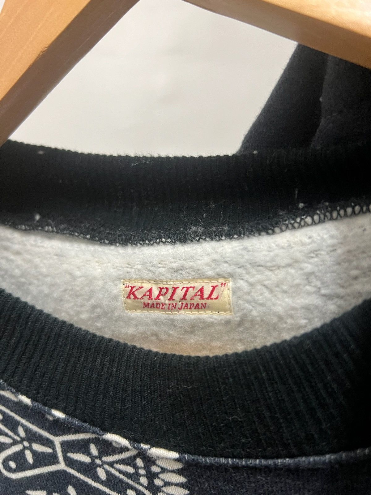 Kapital Bandana hoodie with hoodie scarf Size US L / EU 52-54 / 3 - 3 Thumbnail
