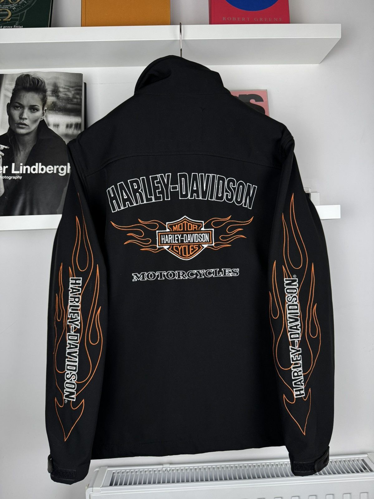 Harley Davidson Harley Davidson Moto Soft Shell Jacket Vintage choppers west Size US L / EU 52-54 / 3 - 1 Thumbnail