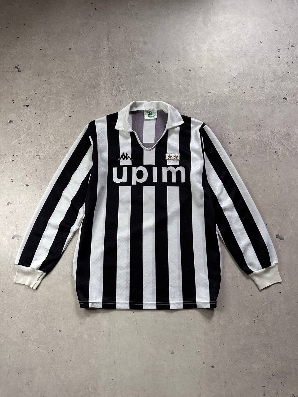 Kappa Juventus Kappa Upim Home LS Soccer Shirt #10 Roberto Baggio Size US XL / EU 56 / 4 - 1 Thumbnail
