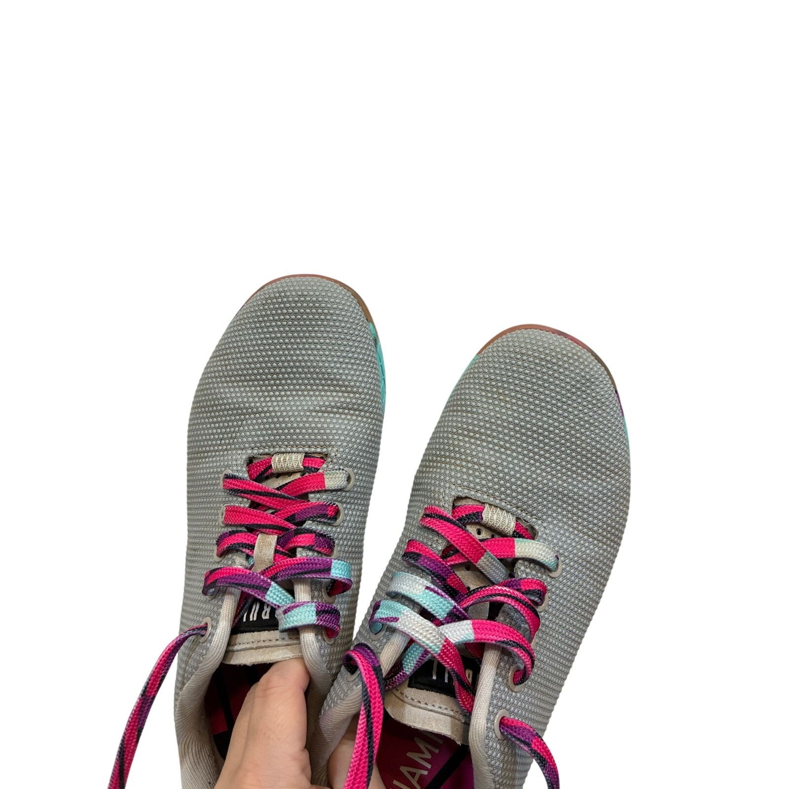 Other NOBULL Outwork SuperFabric Trainer Sneakers Gray Pink 7.5 Size US 7 / EU 40 - 5 Thumbnail