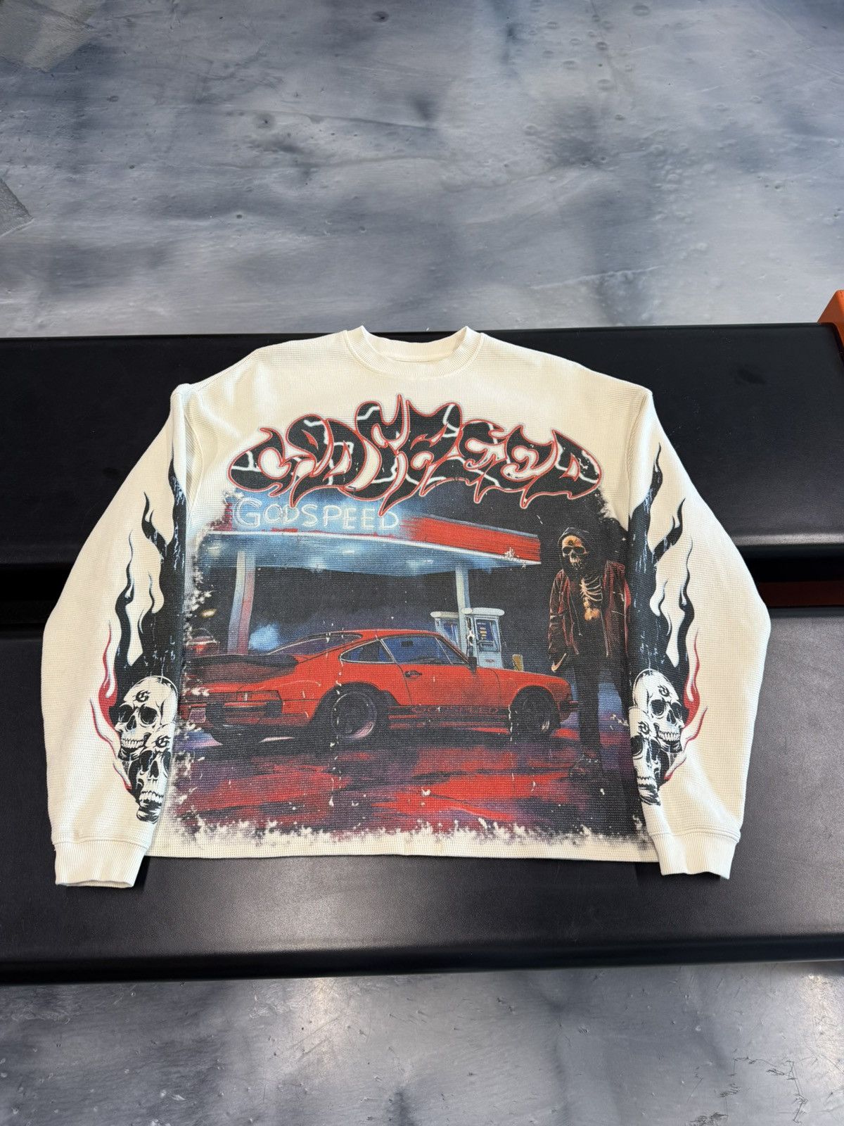 Godspeed Godspeed Pitstop Longsleeve Thermal Bone Size US S / EU 44-46 / 1 - 1 Thumbnail