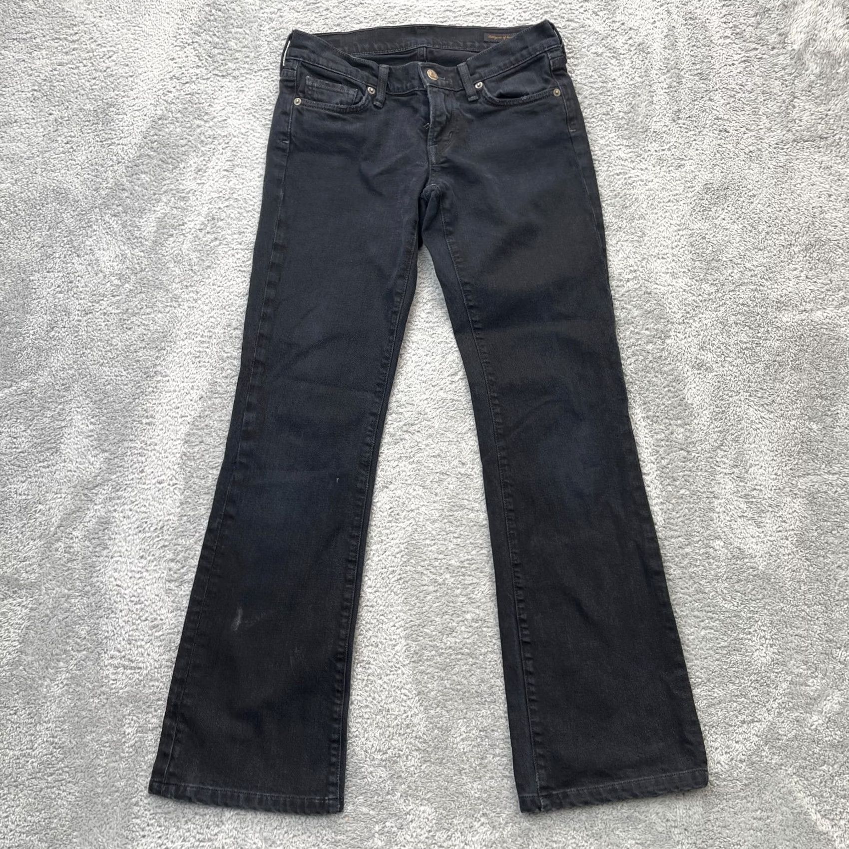 Citizens Of Humanity Citizens Of Humanity Jeans Womens 27 Black Jerome Dahan Bootcut Denim Cotton Spandex 5-Pocket City Preppy Mens? Size 27" / US 4 / IT 40 - 2 Thumbnail
