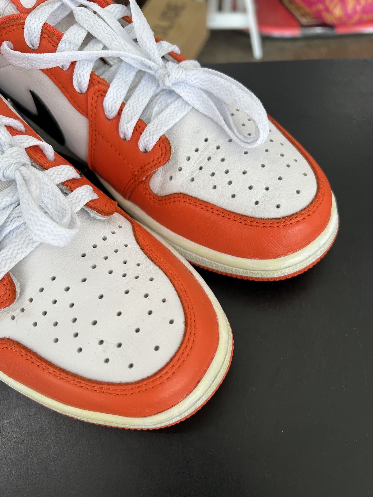 Jordan Brand Air Jordan 1 Starfish Sz. 8.5 (2021) Size US 8.5 / EU 41-42 - 7 Thumbnail