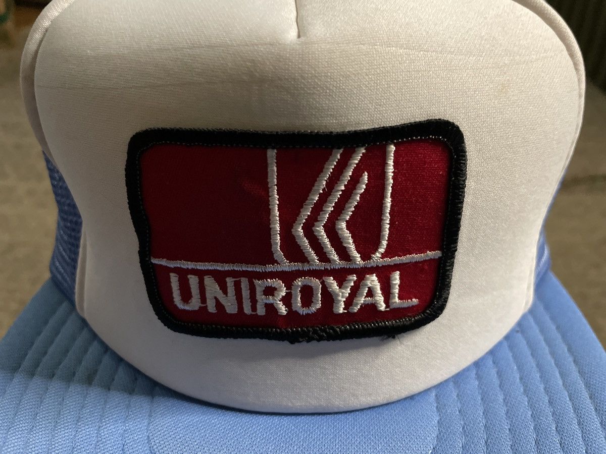 Vintage UNIROYAL Hat Cap mesh foam Trucker Vintage patch SnapBack 🔥 Size ONE SIZE - 3 Thumbnail