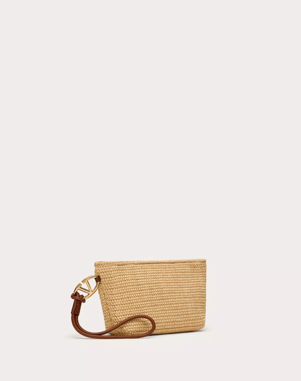 Valentino o1s1wg110625 Size: OS/Escape Clutch in Natural/Beige Size ONE SIZE - 2 Thumbnail