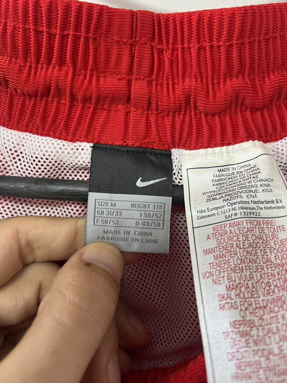 Nike × Vintage Vintage Nike Basketball Shorts Y2K Rare Hype NBA Mens sz M Size US 32 / EU 48 - 7 Thumbnail