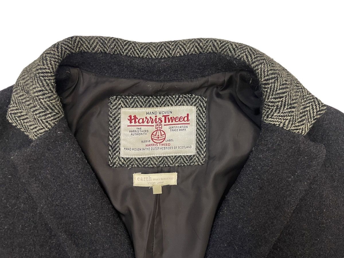 Designer × Harris Tweed Harris Tweed X Earth Music&Ecology wool long jacket Size S / US 4 / IT 40 - 8 Thumbnail