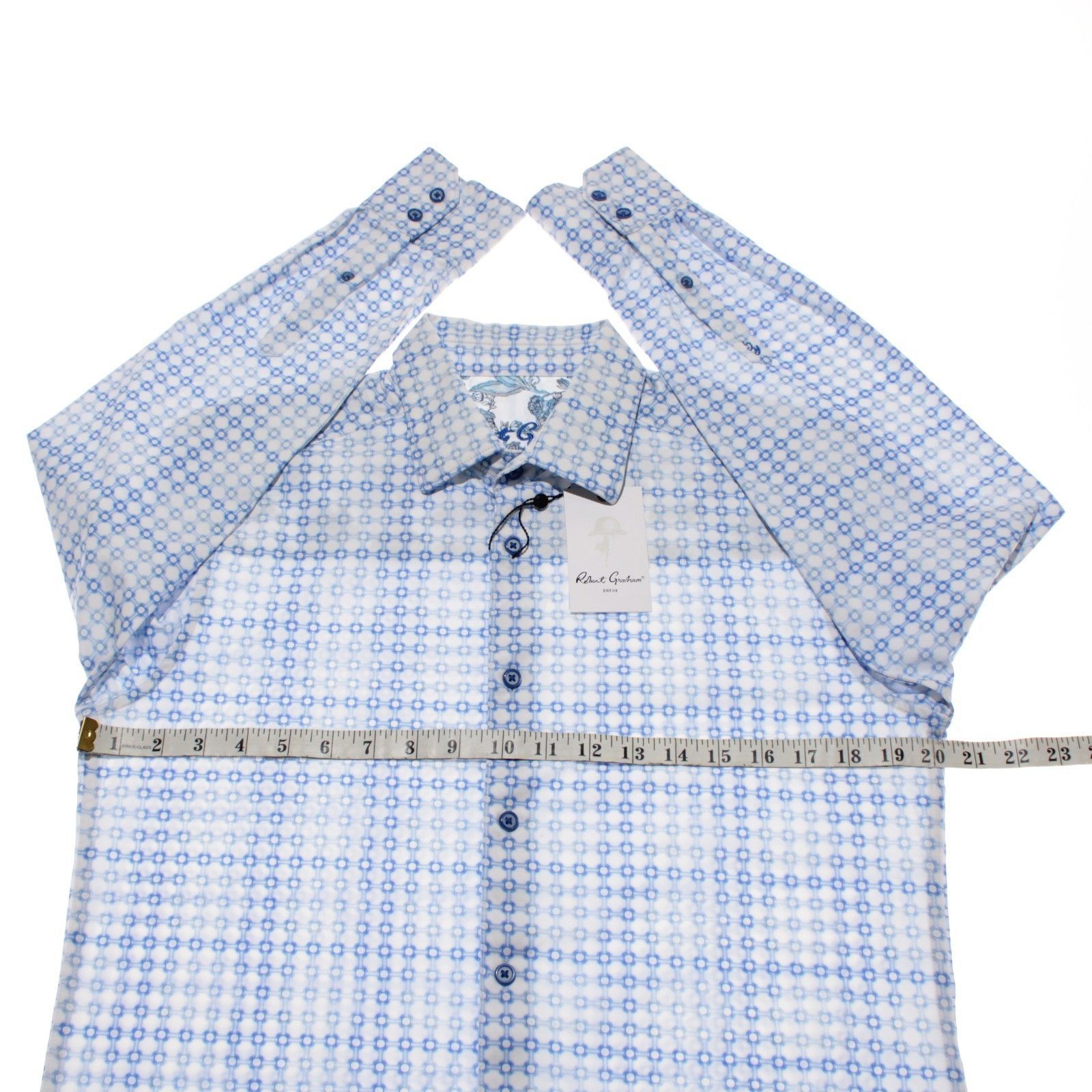 Robert Graham Robert Graham New with tags Shirt Size S US In Blue Size US S / EU 44-46 / 1 - 7 Thumbnail