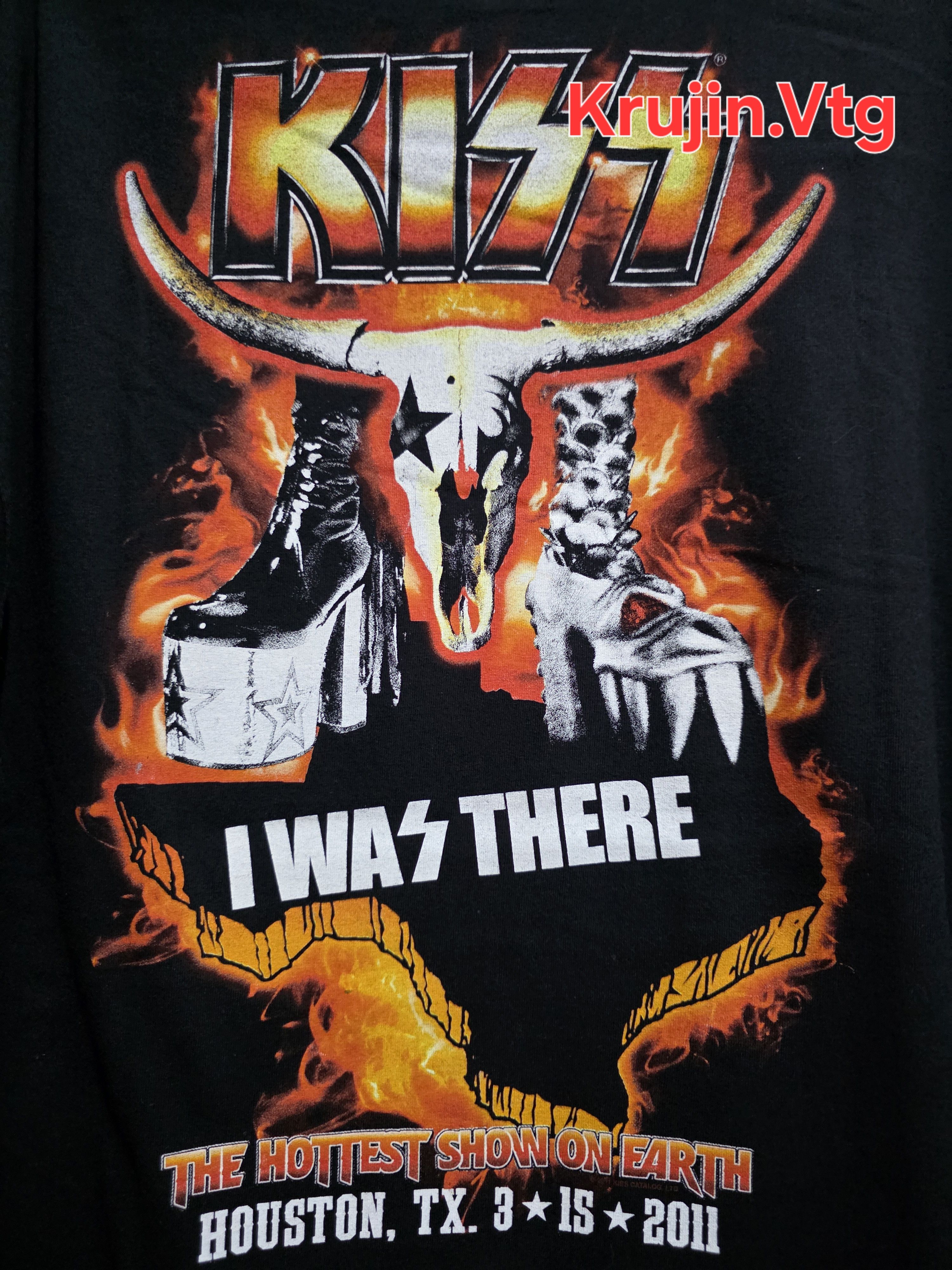 Other This KISS t-shirt "The Hottest Show on Earth" Size US XL / EU 56 / 4 - 5 Thumbnail