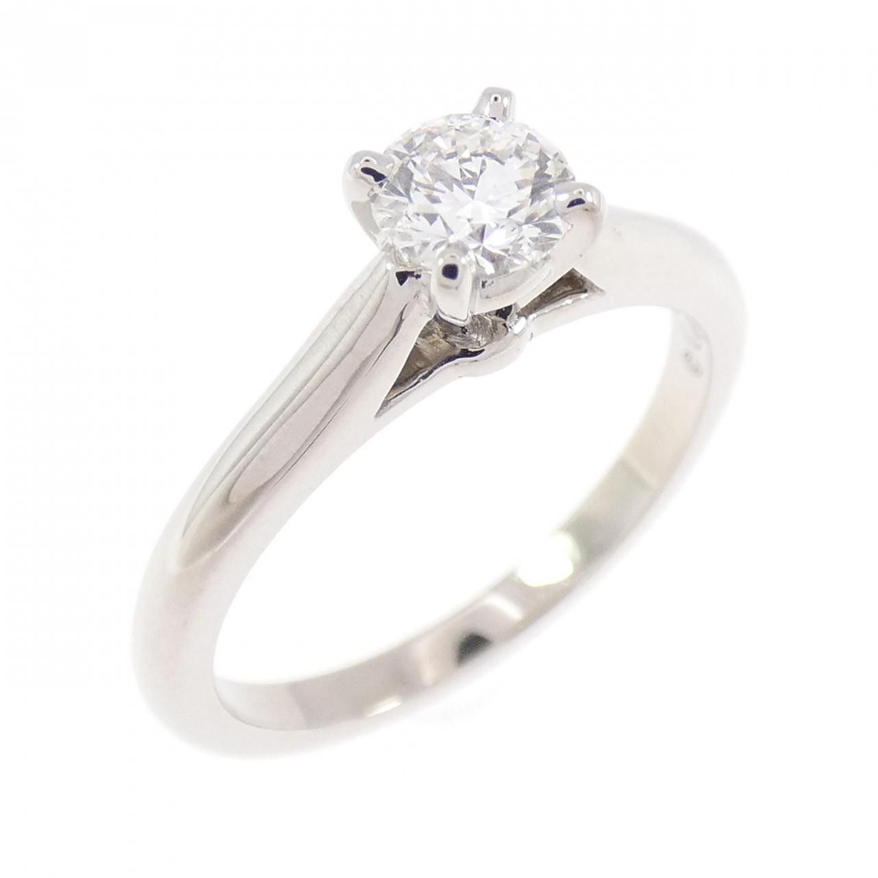 Cartier Cartier Cartier 1895 Solitaire Platinum Ring Size 8 Precious Metal Ring DUTY FREE for USA Size ONE SIZE - 1 Thumbnail