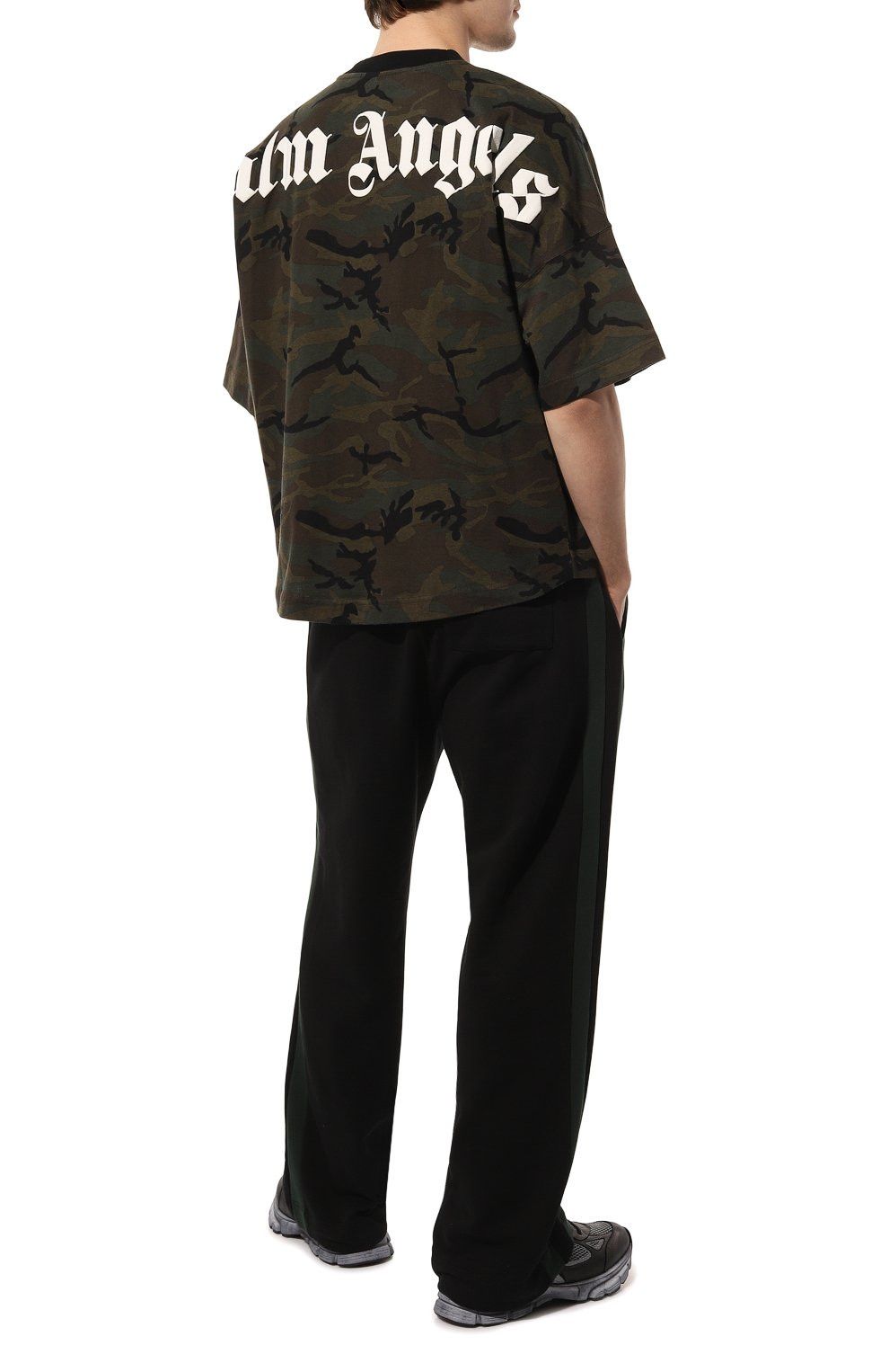 Palm Angels o1in1s1024 Q:2 / Camo Classic Logo Over T-Shirt in Khaki Size US S / EU 44-46 / 1 - 3 Thumbnail