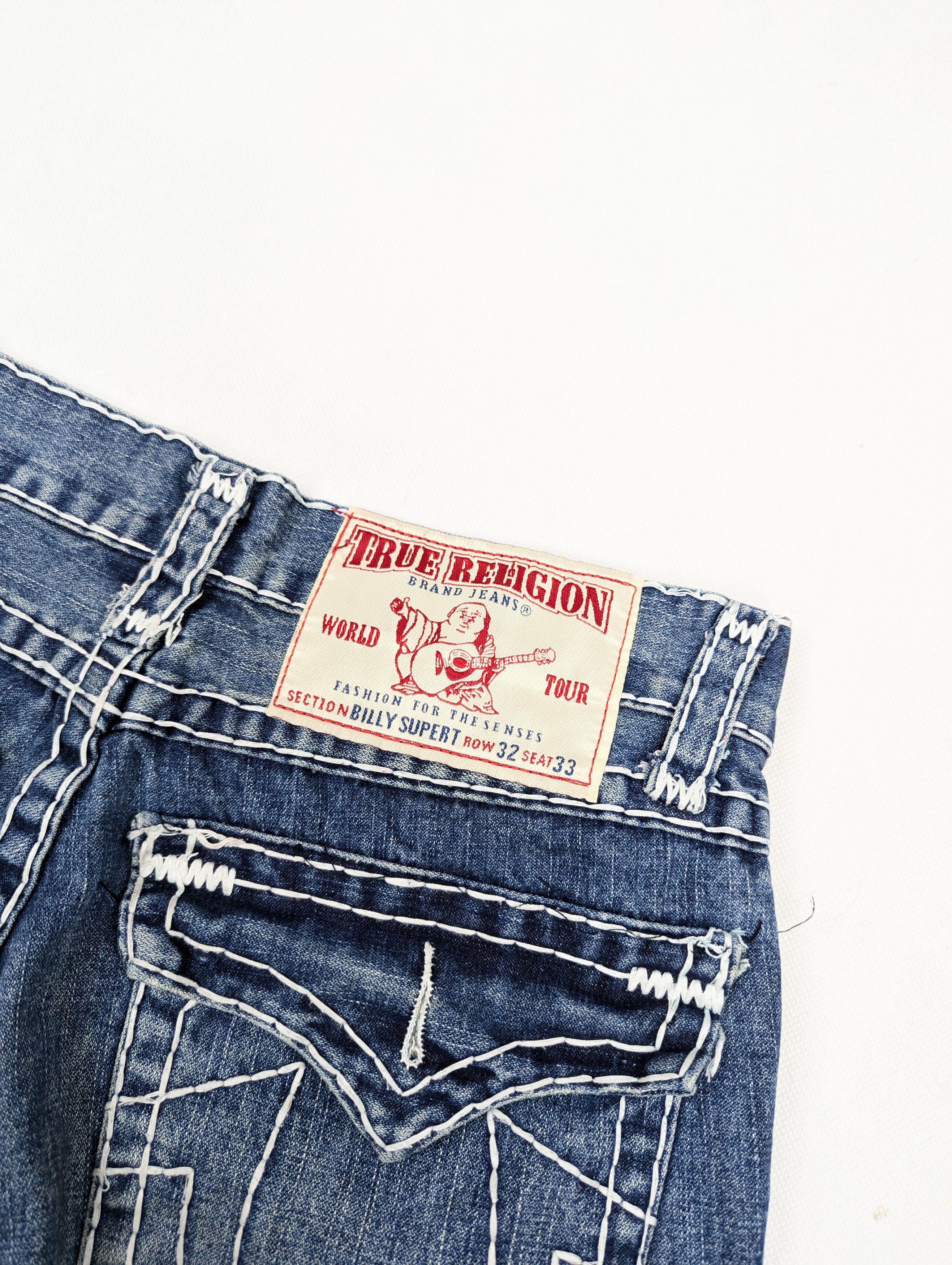 True Religion True Religion blue denim shorts 32 M | Grailed