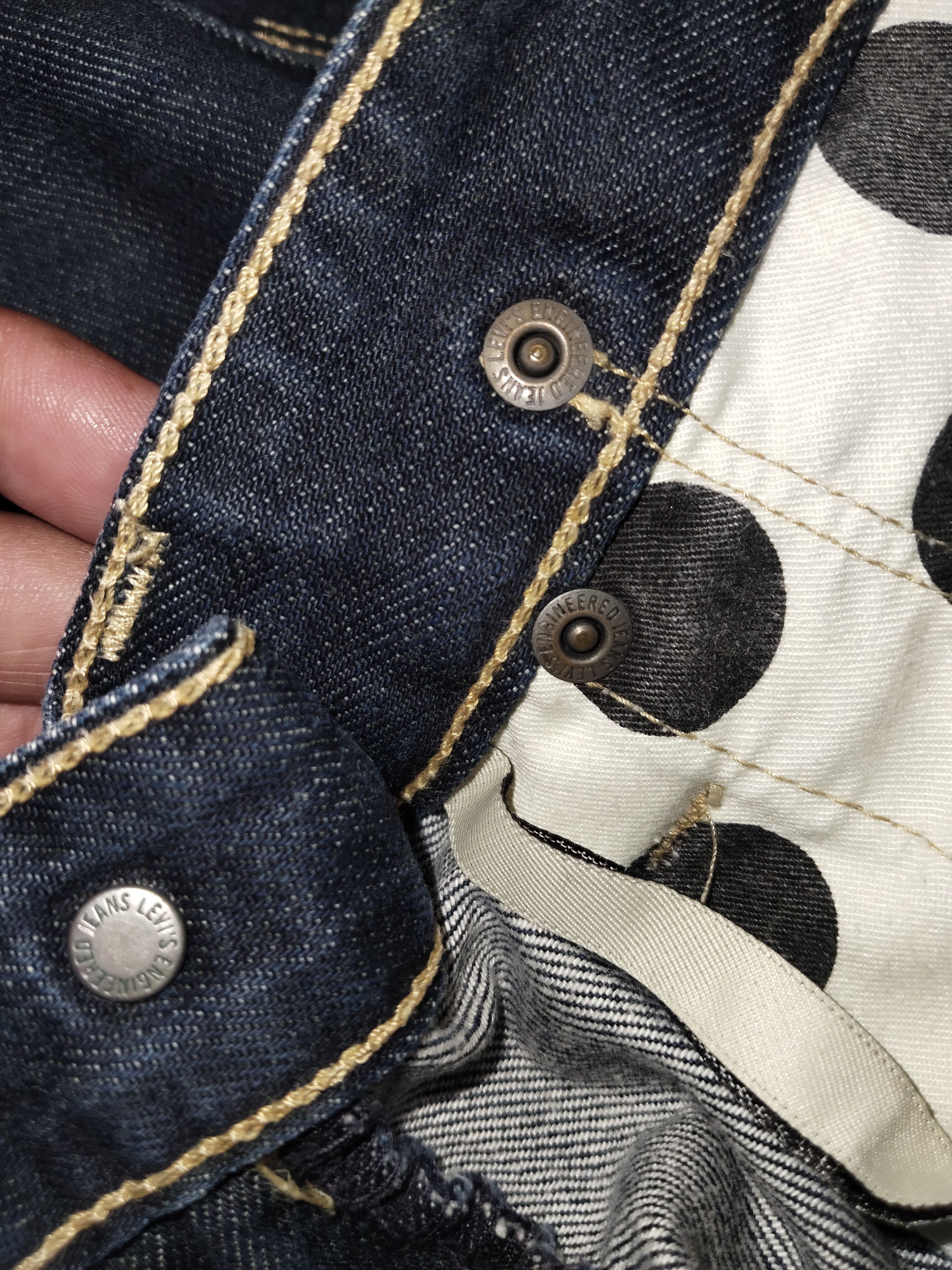 Levi's Vintage Clothing Vintage Levis ENGINEERED JEANS Size US 31 - 5 Thumbnail