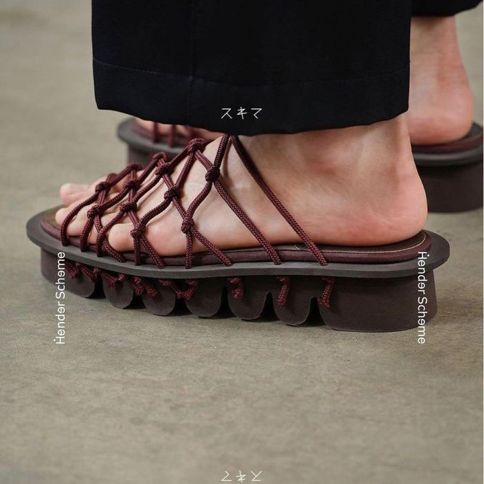 Hender Scheme Hender scheme rope sandals | Grailed