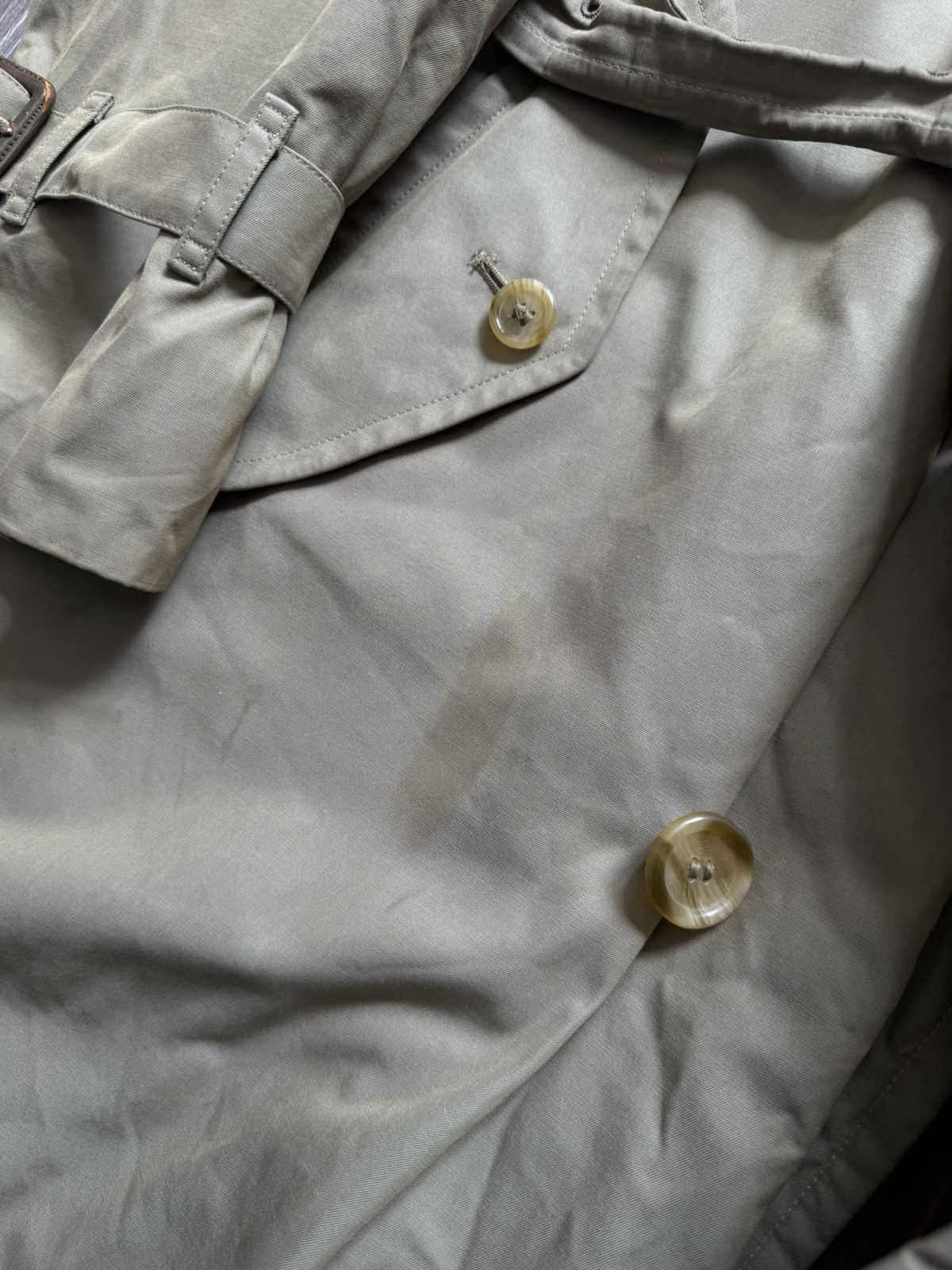 Burberry Burberrys’ Prorsum Ladage&Oelke Double-Brested TrenchCoat 56 Size US XL / EU 56 / 4 - 8 Thumbnail