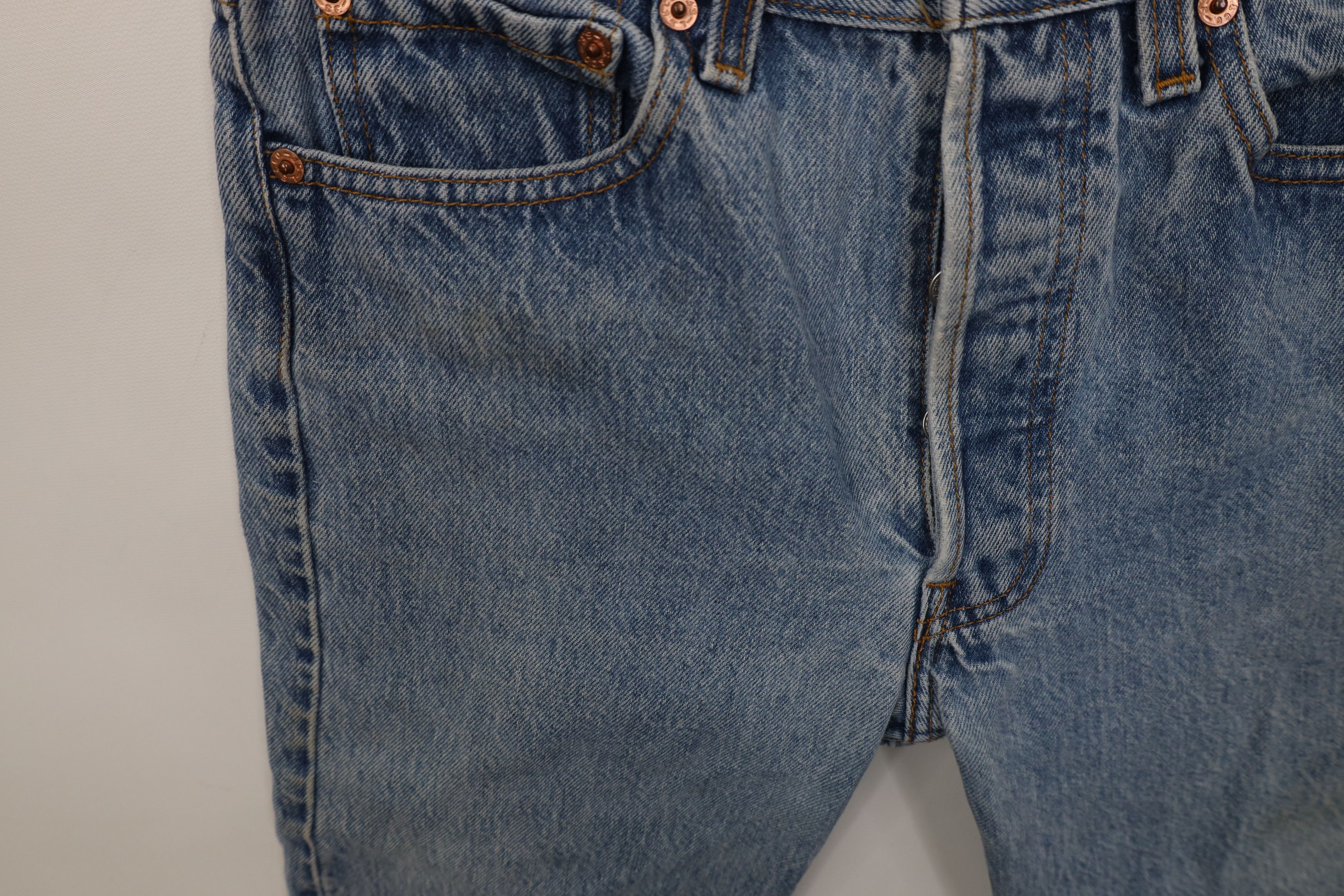 Levi's Vintage 90s Levis 501xx Button Fly Original Fit Jeans USA Size US 29 - 7 Thumbnail