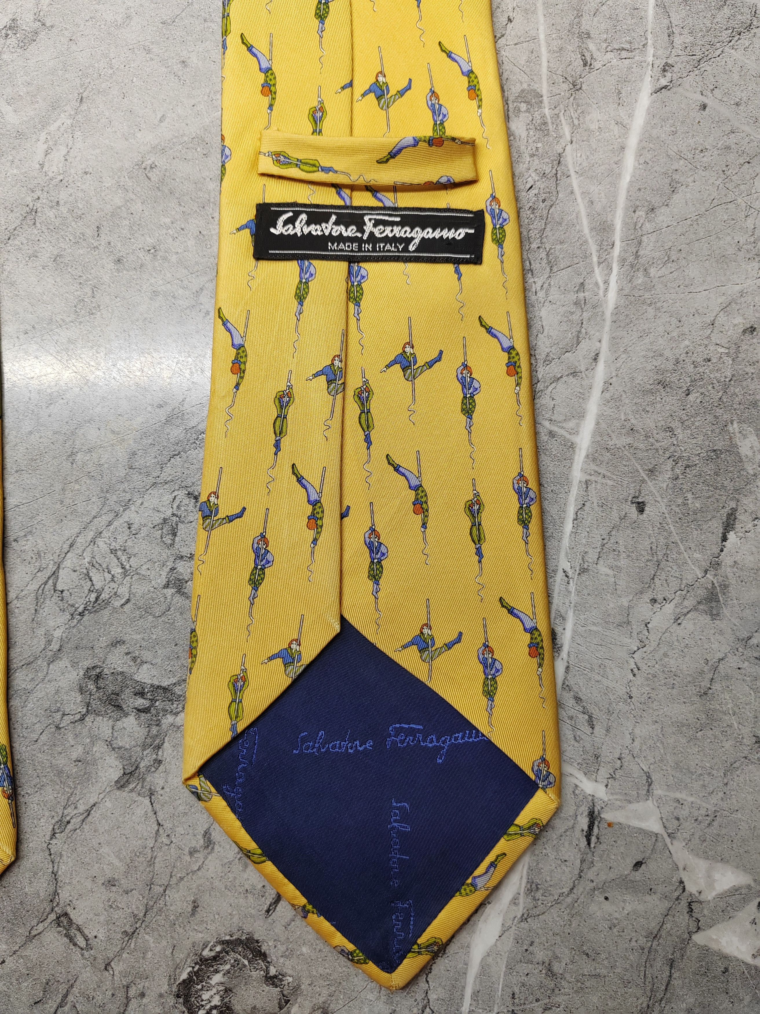 Salvatore Ferragamo Salvatore Ferragamo Tie Size ONE SIZE - 6 Thumbnail