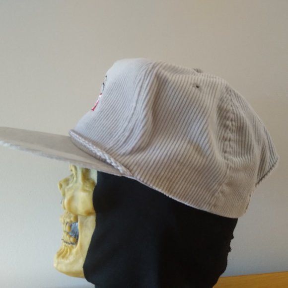 Vintage DS Vintage Lee Construction Company Corduroy Strap Back Hat Size ONE SIZE - 3 Thumbnail