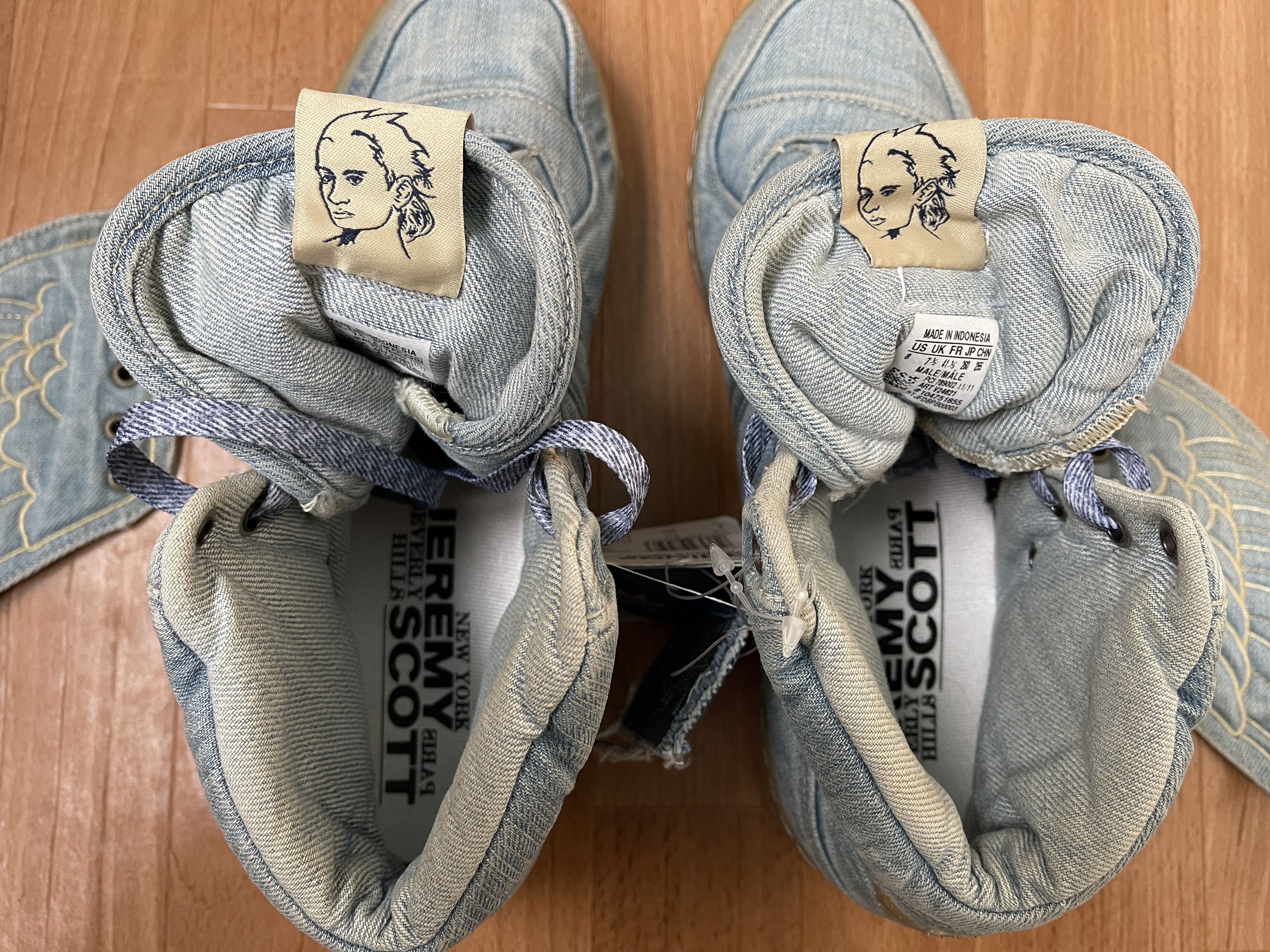Adidas × Jeremy Scott Adidas Originals sneakers, Jeremy Scott Wings shoes, v24621 Size US 8 / EU 41 - 17 Thumbnail
