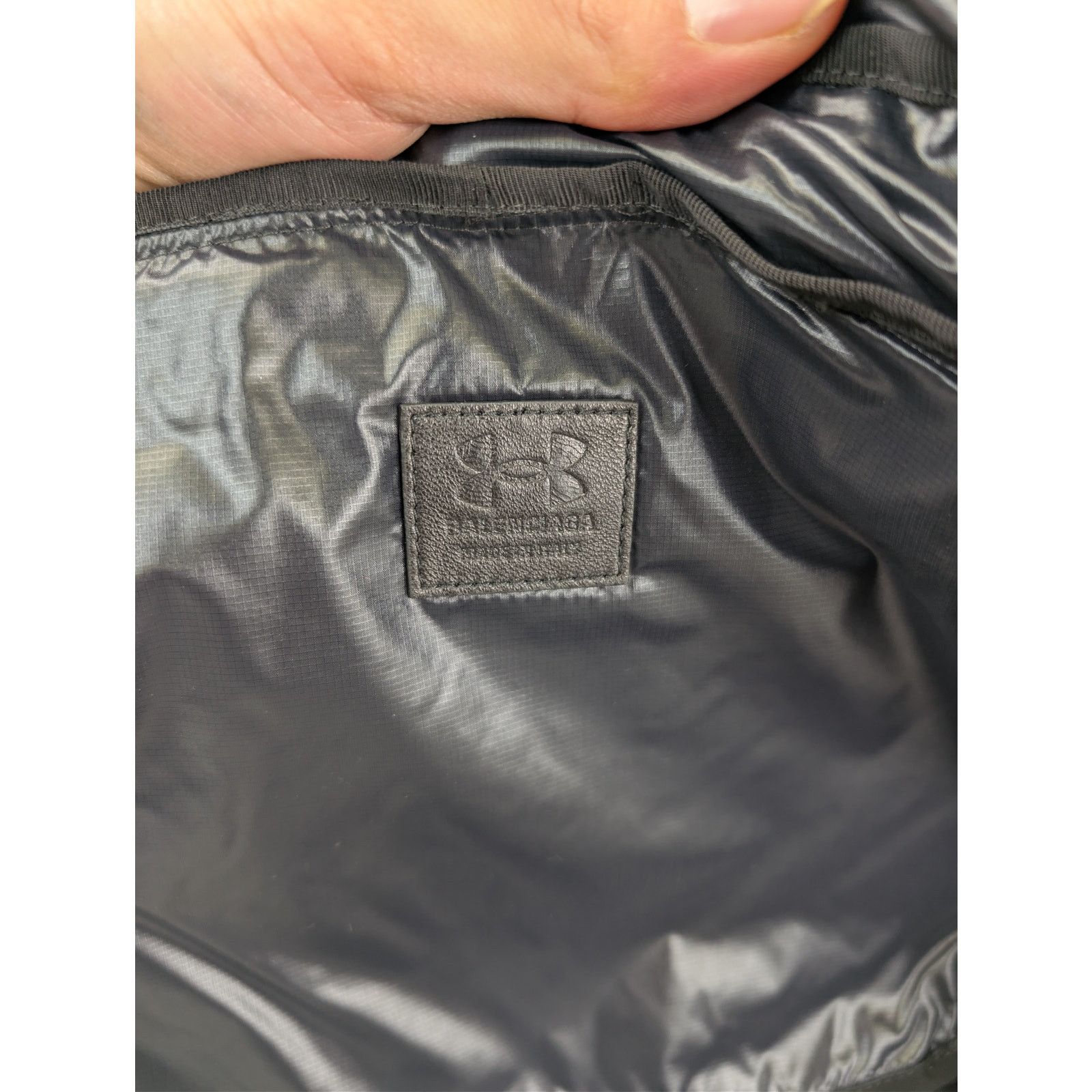 Balenciaga × Under Armour o1rshd1 Size: OS / Backpack Invisible Ripst in Black Size ONE SIZE - 14 Thumbnail
