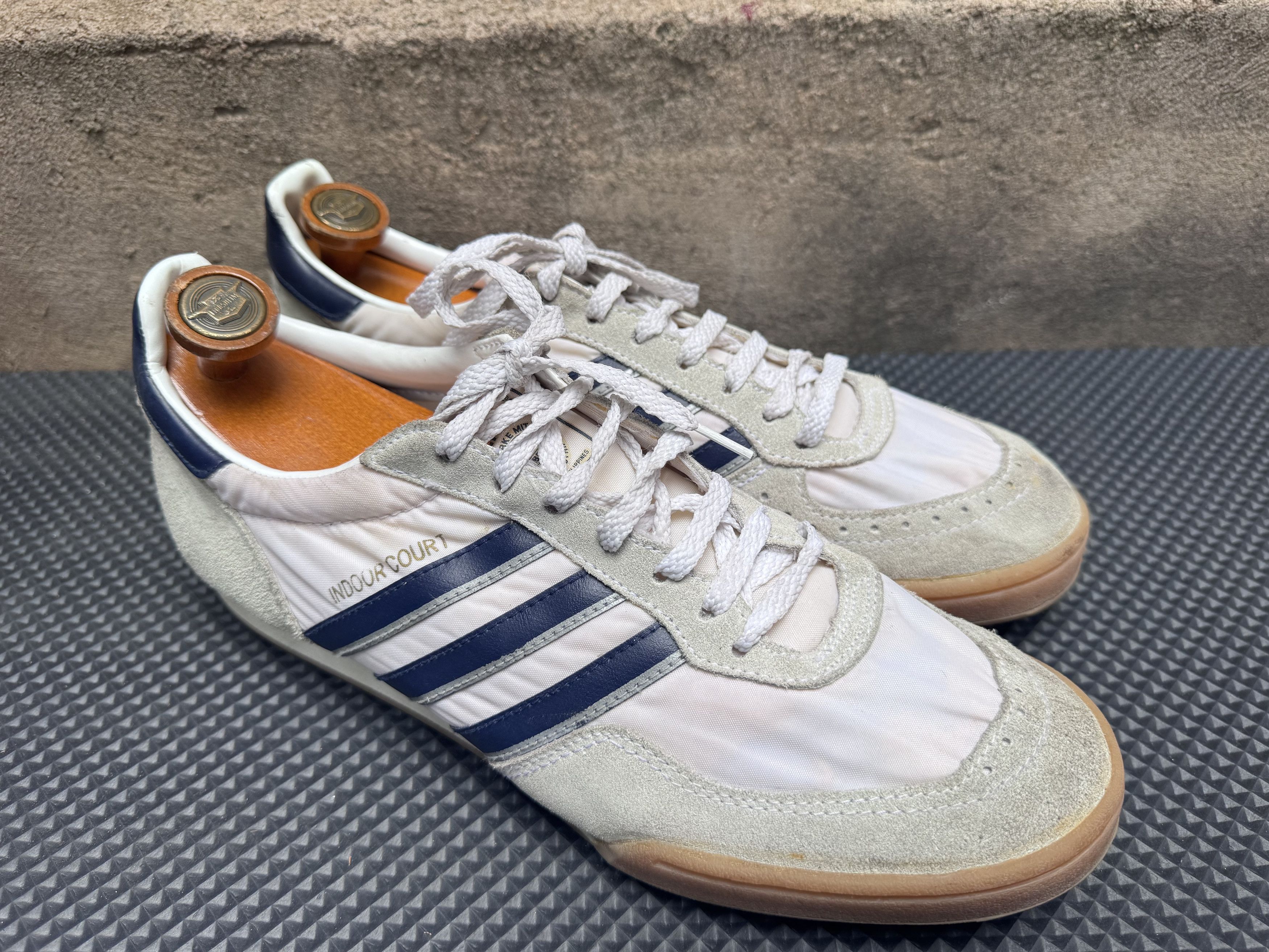 Adidas OG Vtg 70's Adidas Indoor Court Classic Running Trainers Size US 11.5 / EU 44-45 - 5 Thumbnail
