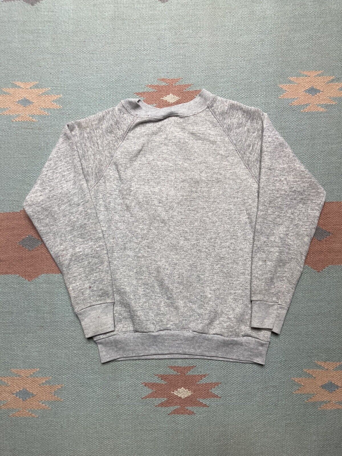 Vintage Vtg 70s crewneck sweatshirt heather gray youth kids medium Size M / US 6-8 / IT 42-44 - 6 Thumbnail
