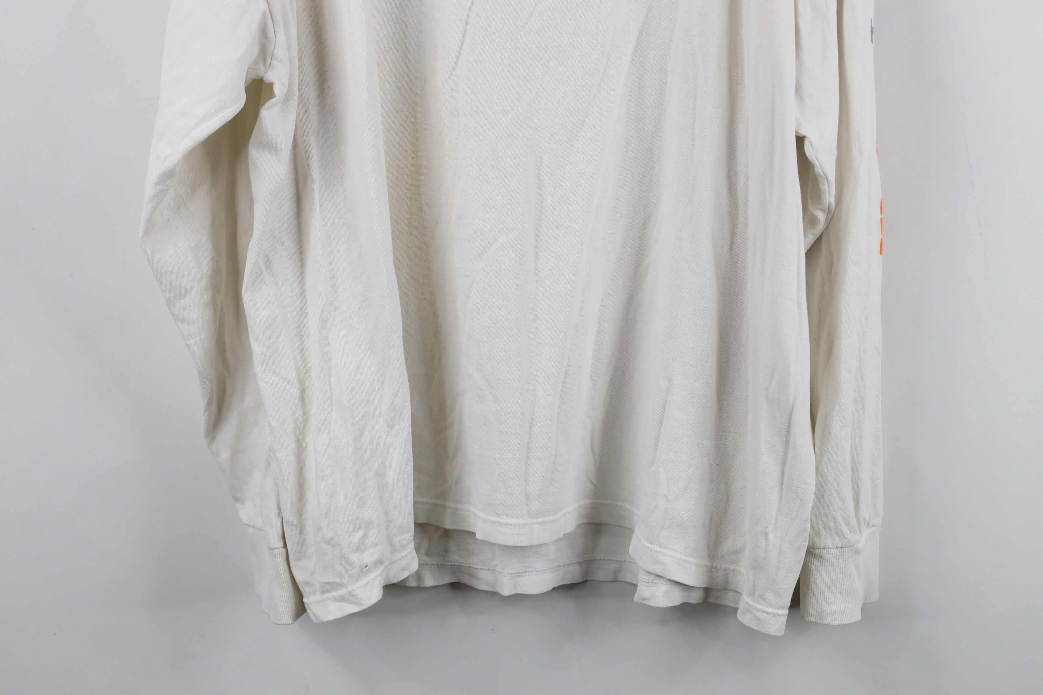 Vintage 90s Tommy Hilfiger Long Sleeve T-Shirt White USA