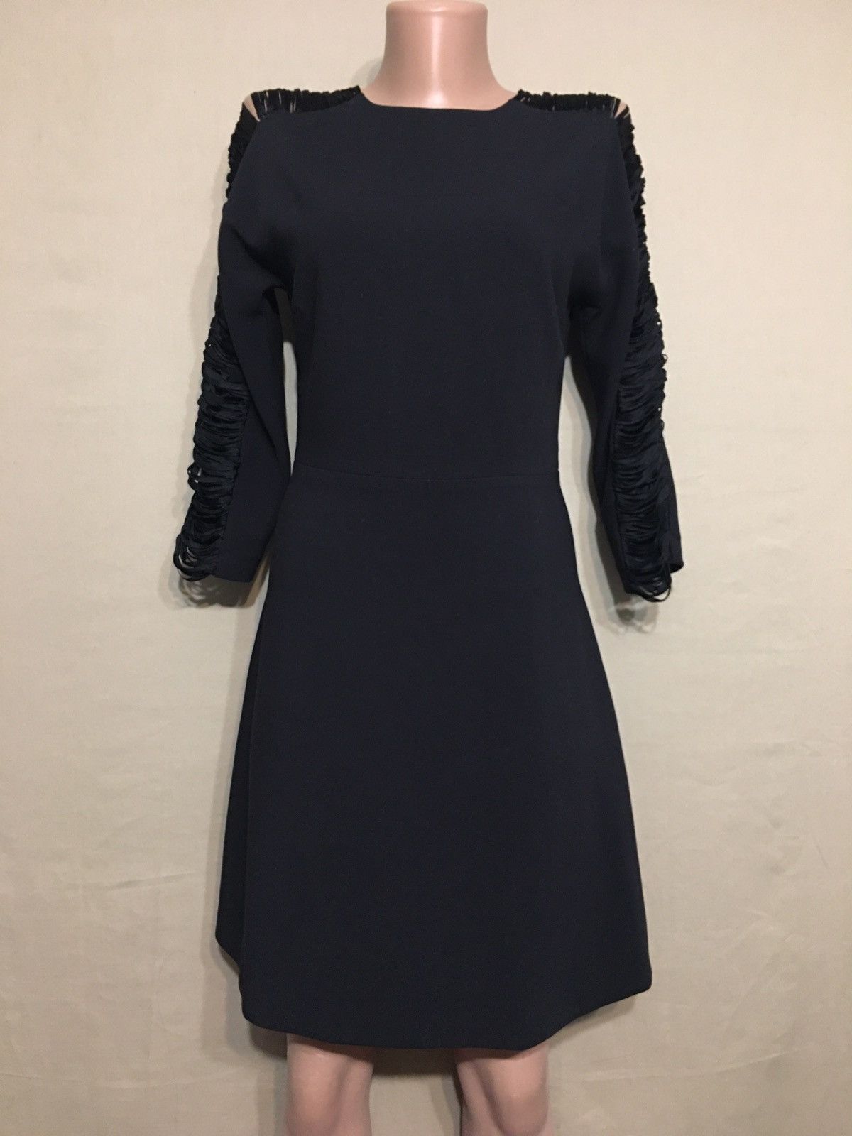 Sandro Sandro Paris Black Designer Dress Size 1 Size S / US 4 / IT 40 - 1 Thumbnail