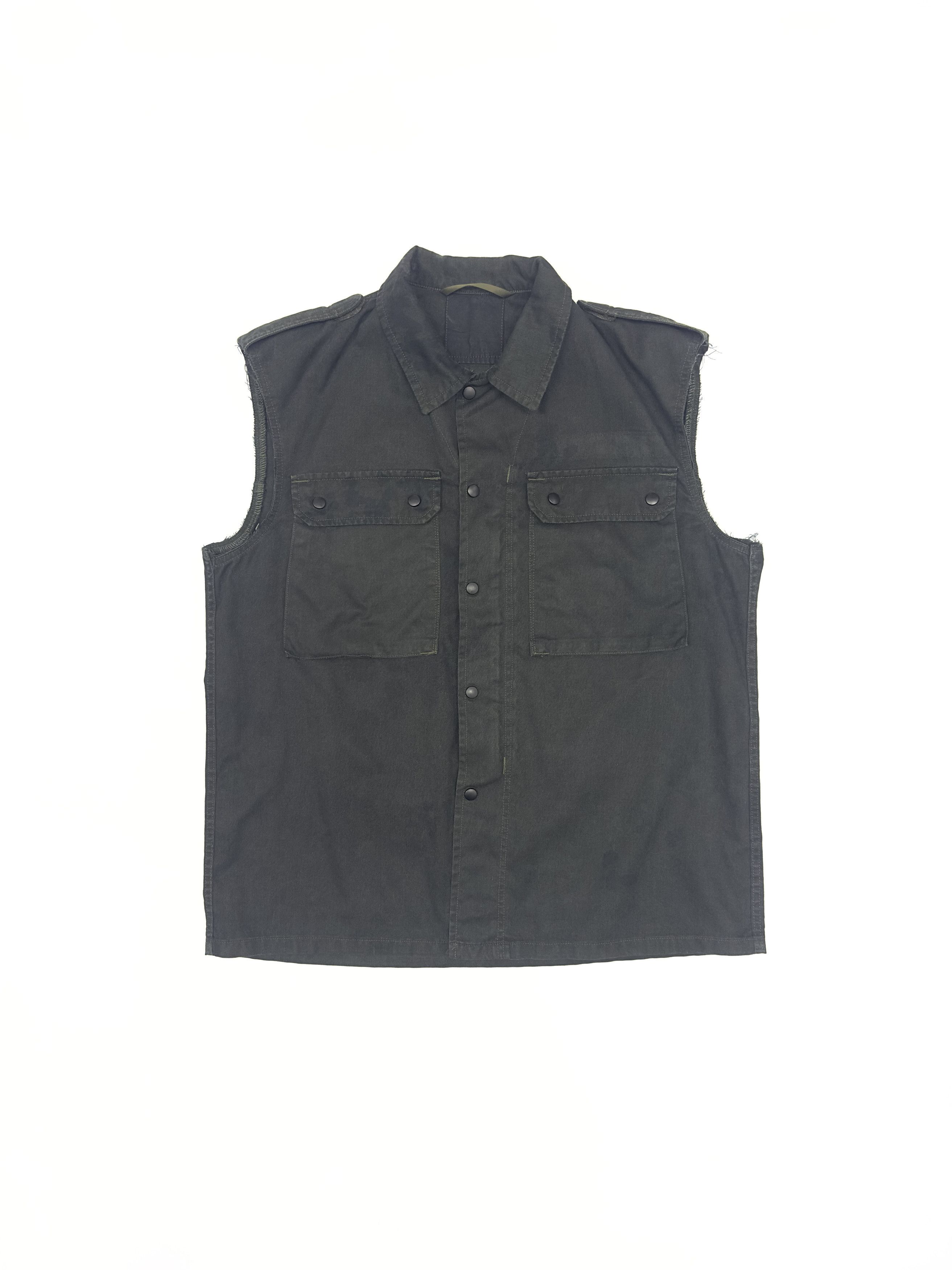 Band Tees Discharge Punk Sleeveless Vintage Vest Never Again Hardcore Size US M / EU 48-50 / 2 - 2 Thumbnail