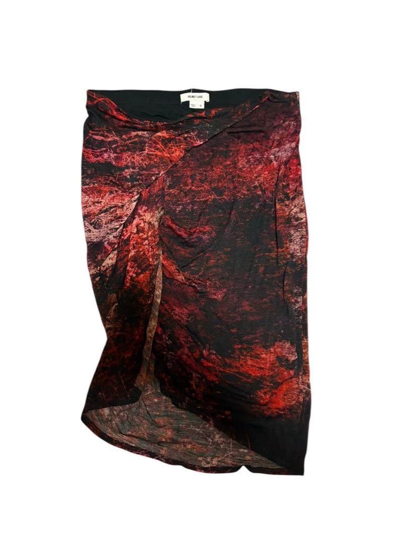 Helmut Lang HELMUT LANG sizeS Semi-superior skirt with irregular folds Size 25" / US 0 / IT 36 - 5 Thumbnail