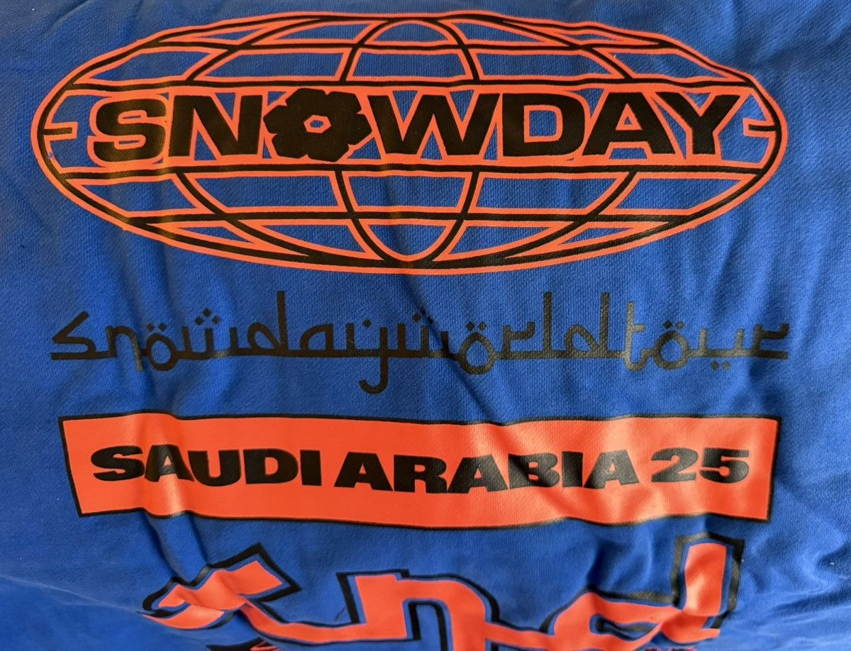 Snowday Snow day Saudi Arabia release full zip extra large Size US XL / EU 56 / 4 - 5 Thumbnail
