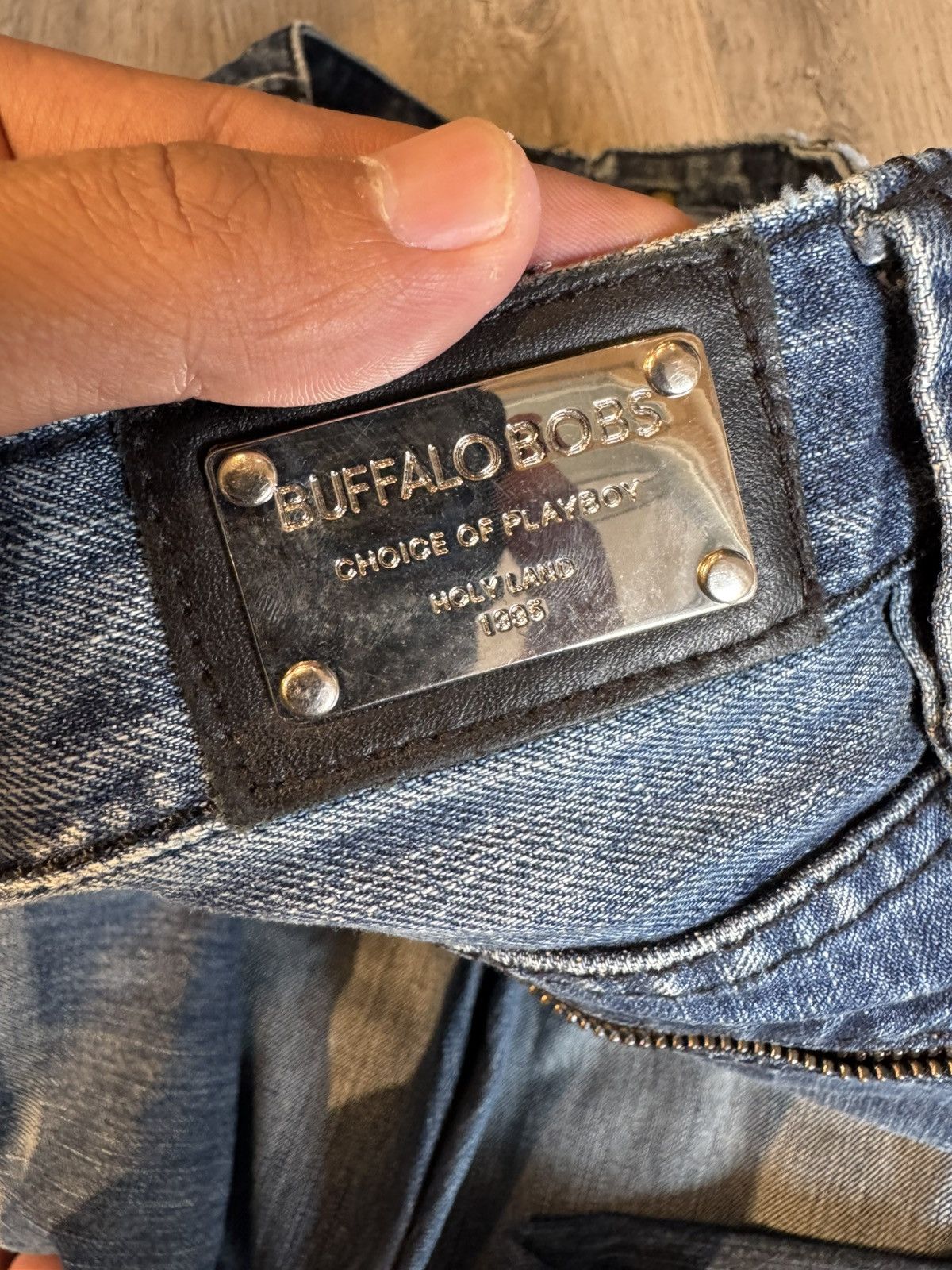 BUFFALO BOBS VINTAGE DISTRESSED DENIM BY BUFFALO BOBS Size US 30 / EU 46 - 9 Thumbnail