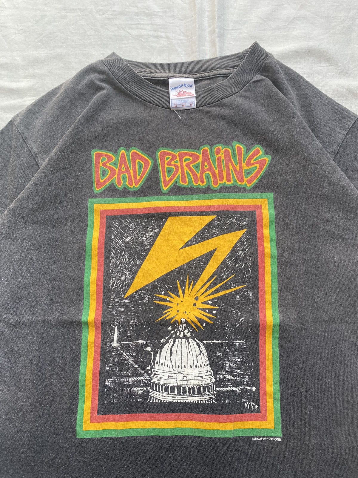 Band Tees × Vintage Bad Brains Band Vintage Faded Size US M / EU 48-50 / 2 - 3 Thumbnail