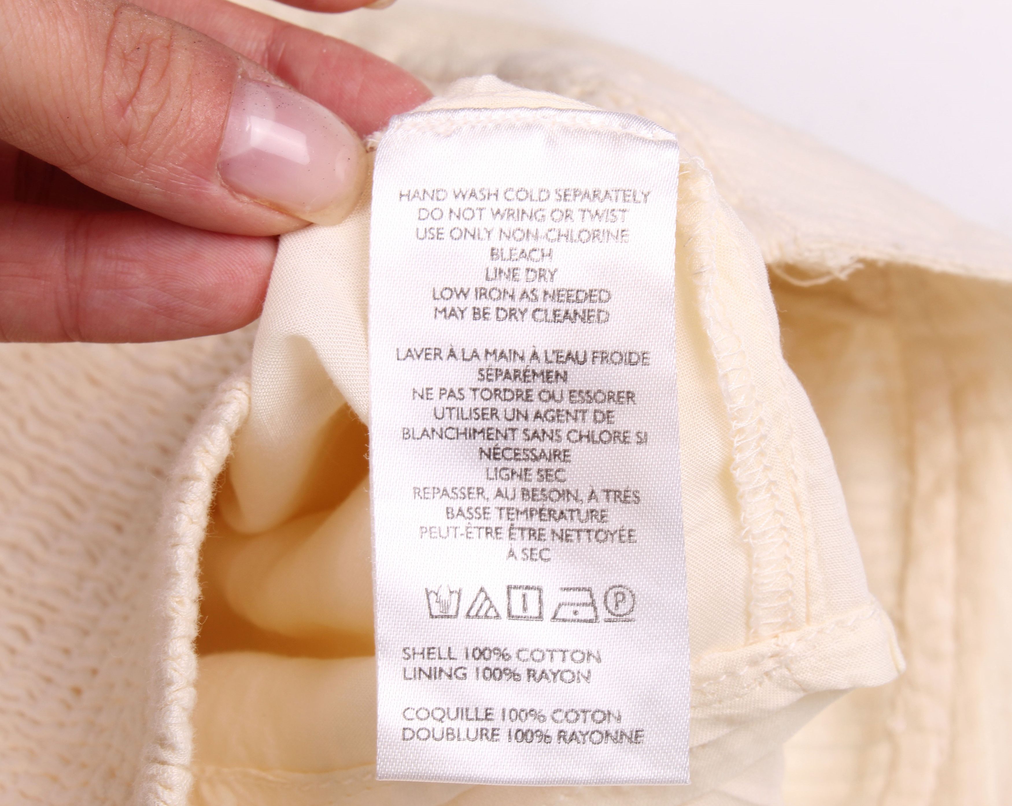 Anthropologie Anthropologie Cream Cottage Core Fairy Mini Pleated Skirt Size 28" / US 6 / IT 42 - 6 Thumbnail