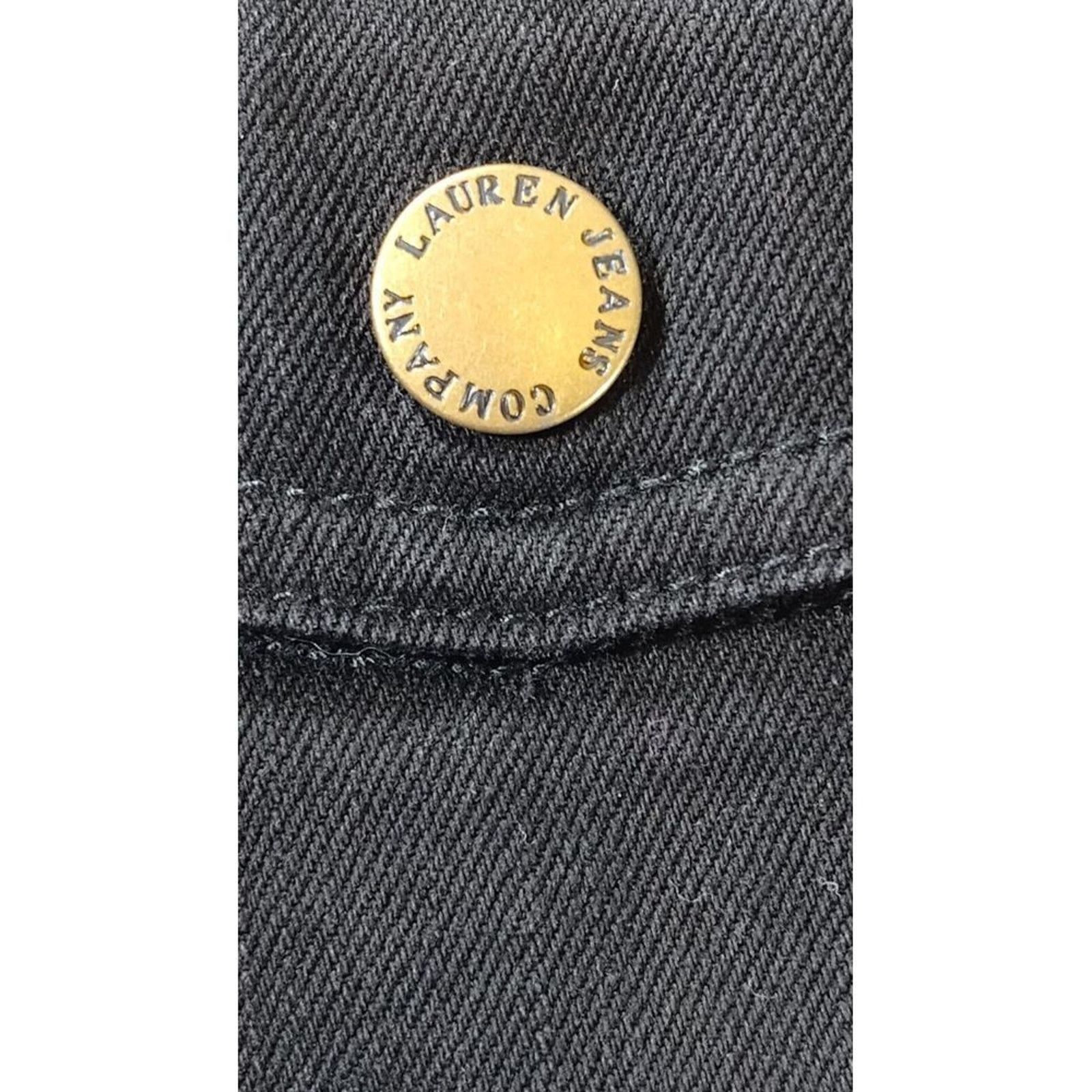 Lauren Ralph Lauren LRL Ralph Lauren Black Jeans Denim Stretch Women's 16 Size 38" / US 16 / IT 52 - 10 Thumbnail
