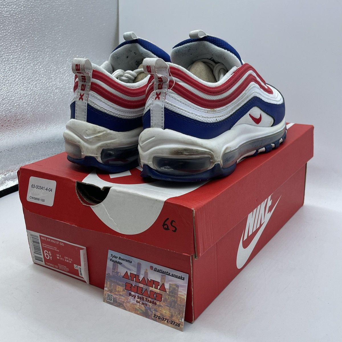 Nike Air max 97 USA Size US 6.5 / EU 39-40 - 5 Thumbnail
