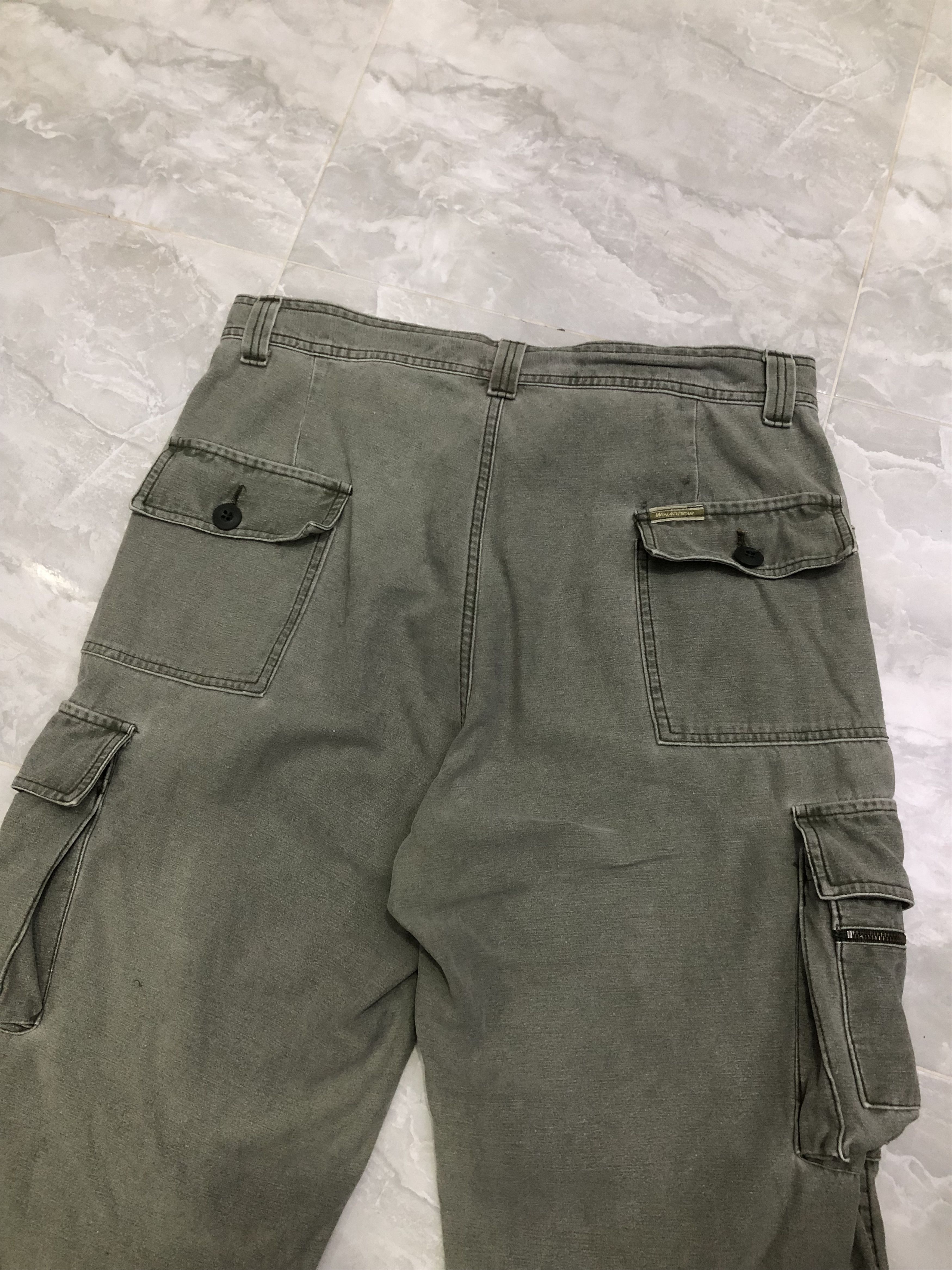 Japanese Brand Win Arrow 3Q Style Japanese Military Cargo Pants Size US 32 / EU 48 - 9 Thumbnail