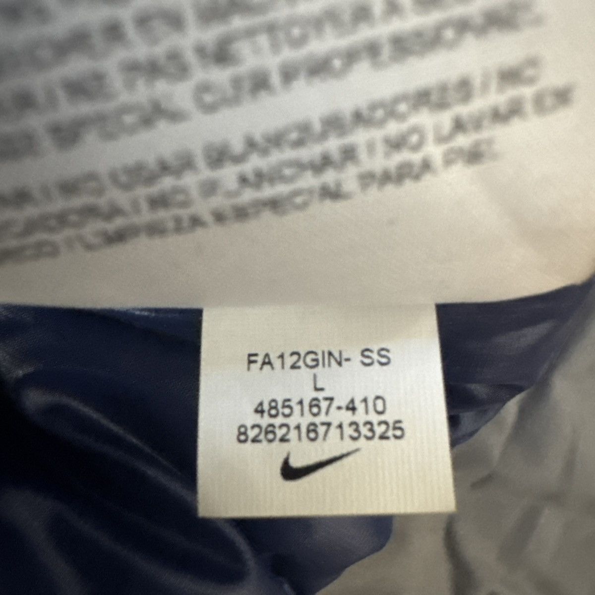 Nike Rare Nike Destroyer Varsity Jacket 1992 Dream Team Sample Size US L / EU 52-54 / 3 - 13 Thumbnail