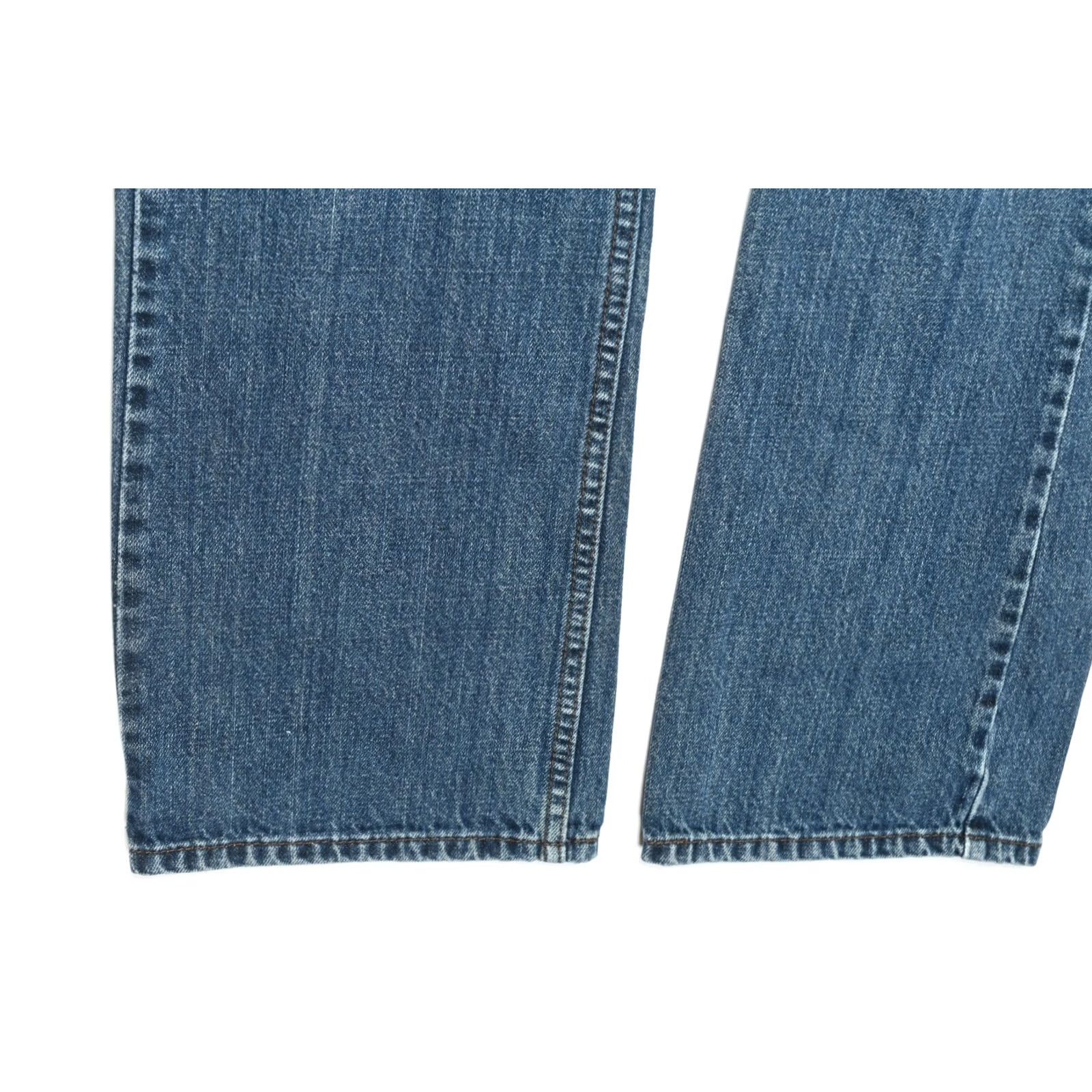 Levi's Levis 527 Boot Cut Jeans Mens 31x34 Blue 5-Pocket Distressed Denim Regular Inseam 32 2-Pocket? Size US 31 - 5 Thumbnail